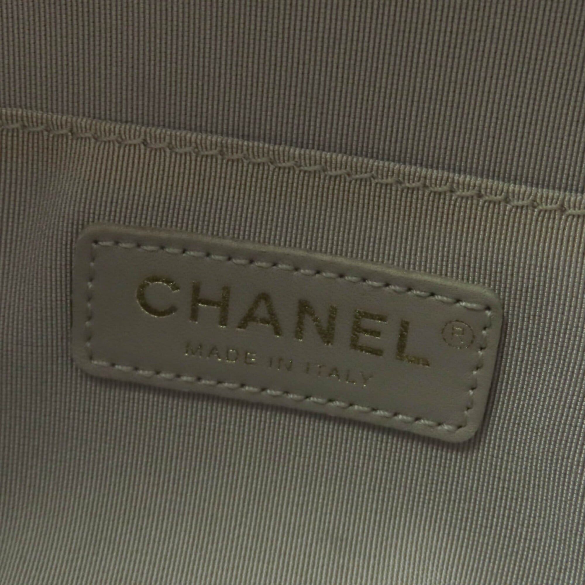 Chanel CHANEL Coco Mark Turnlock Matelassé Tweed Chain Shoulder Bag with Leather Accents, Brown, Made in Italy, Women's Size ONE SIZE - 11 Thumbnail