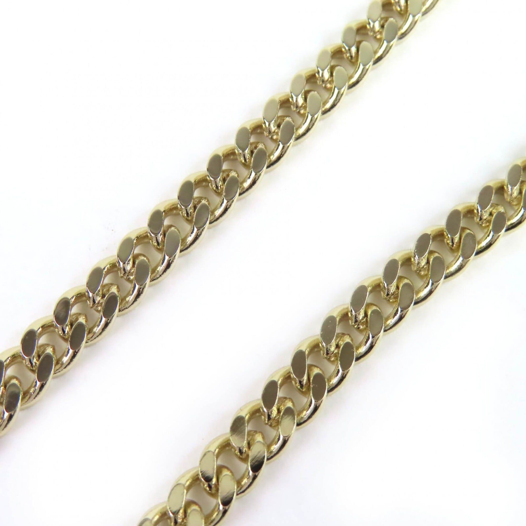 Chanel CHANEL (Chanel) 2024 Model B24S ABD331 B16656 Coco Mark Rhinestone Matelassé Bag Motif Faux Pearl Logo Necklace Champagne Gold Pink Comes with Box Made in Italy Women's Size ONE SIZE - 6 Thumbnail