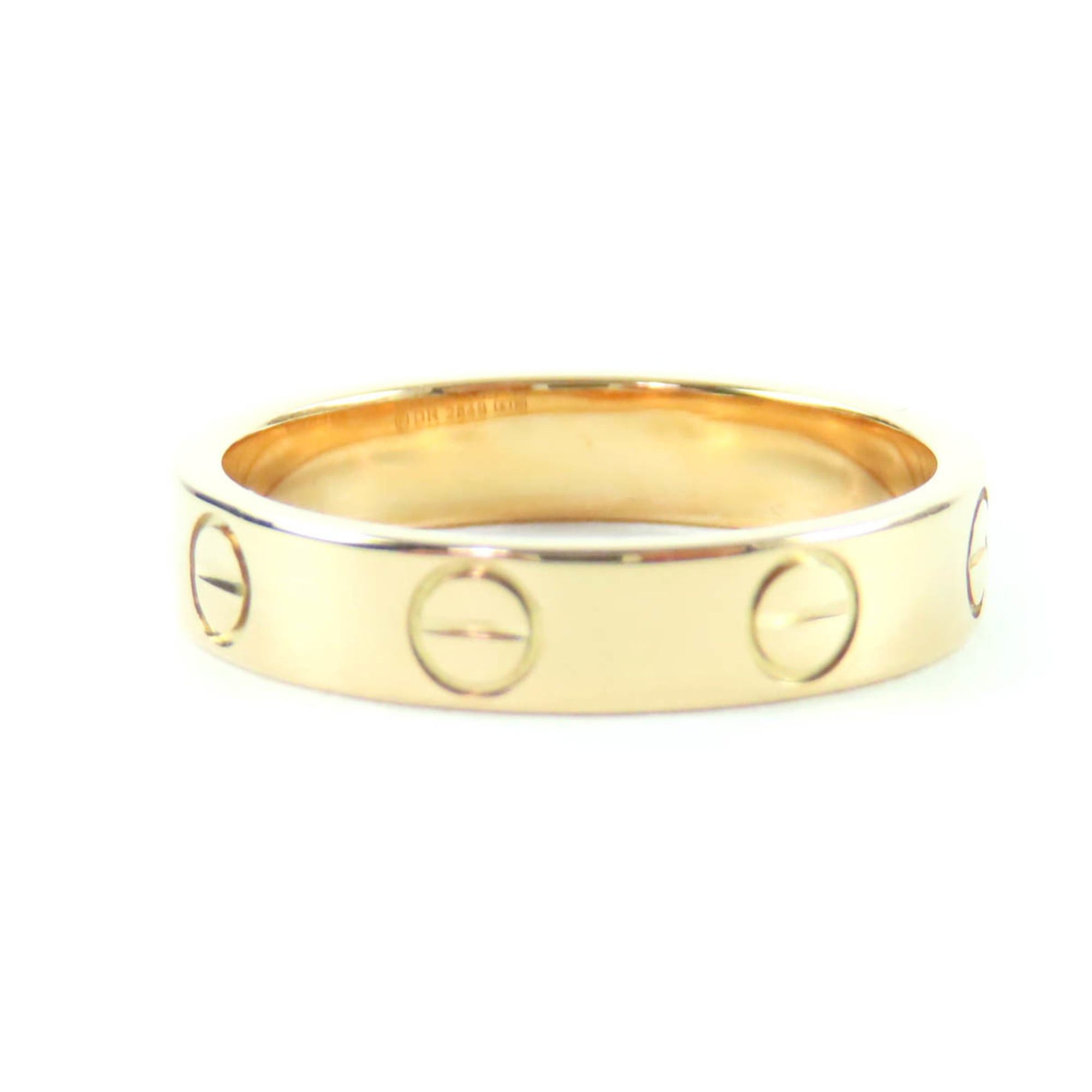 Cartier Cartier DR2849 LOVE Ring, Small, K18 750 (PG), Pink Gold, Size 49 (equivalent to Japanese size), Weight: 3.49g, Women's. Size ONE SIZE - 2 Thumbnail