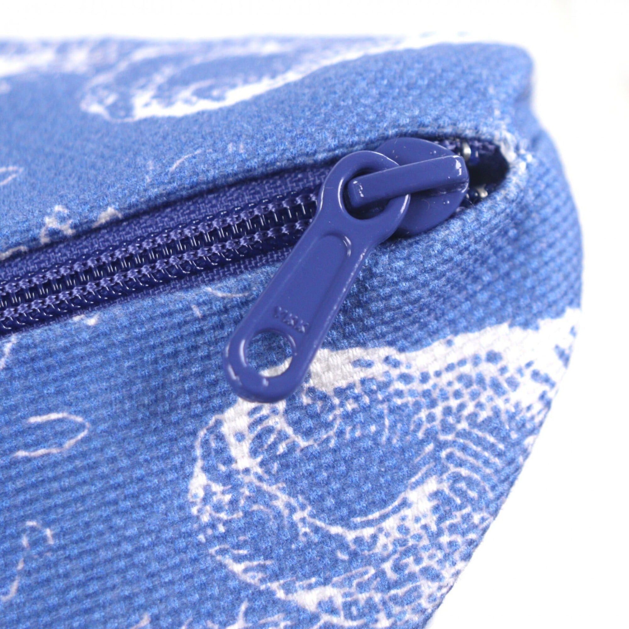 Dior Christian Dior HYP02RCO0U Dioliviera Linen Blend Cushion, Blue, Made in France, Authentic, Women's Size ONE SIZE - 6 Thumbnail