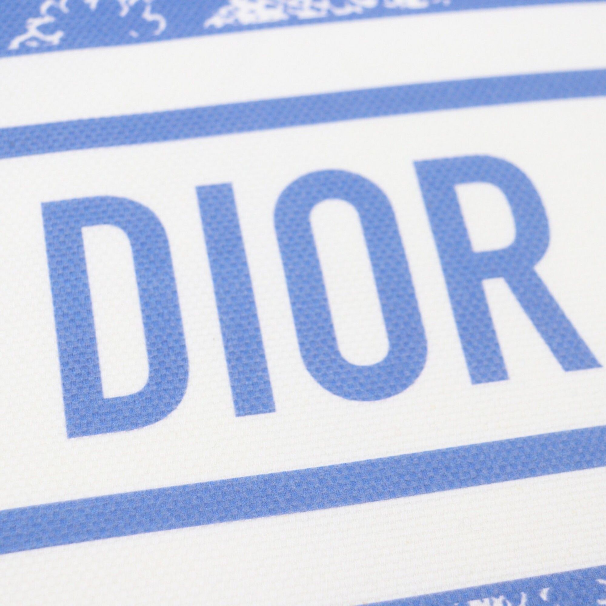 Dior Christian Dior HYP02RCO0U Dioliviera Linen Blend Cushion, Blue, Made in France, Authentic, Women's Size ONE SIZE - 5 Thumbnail