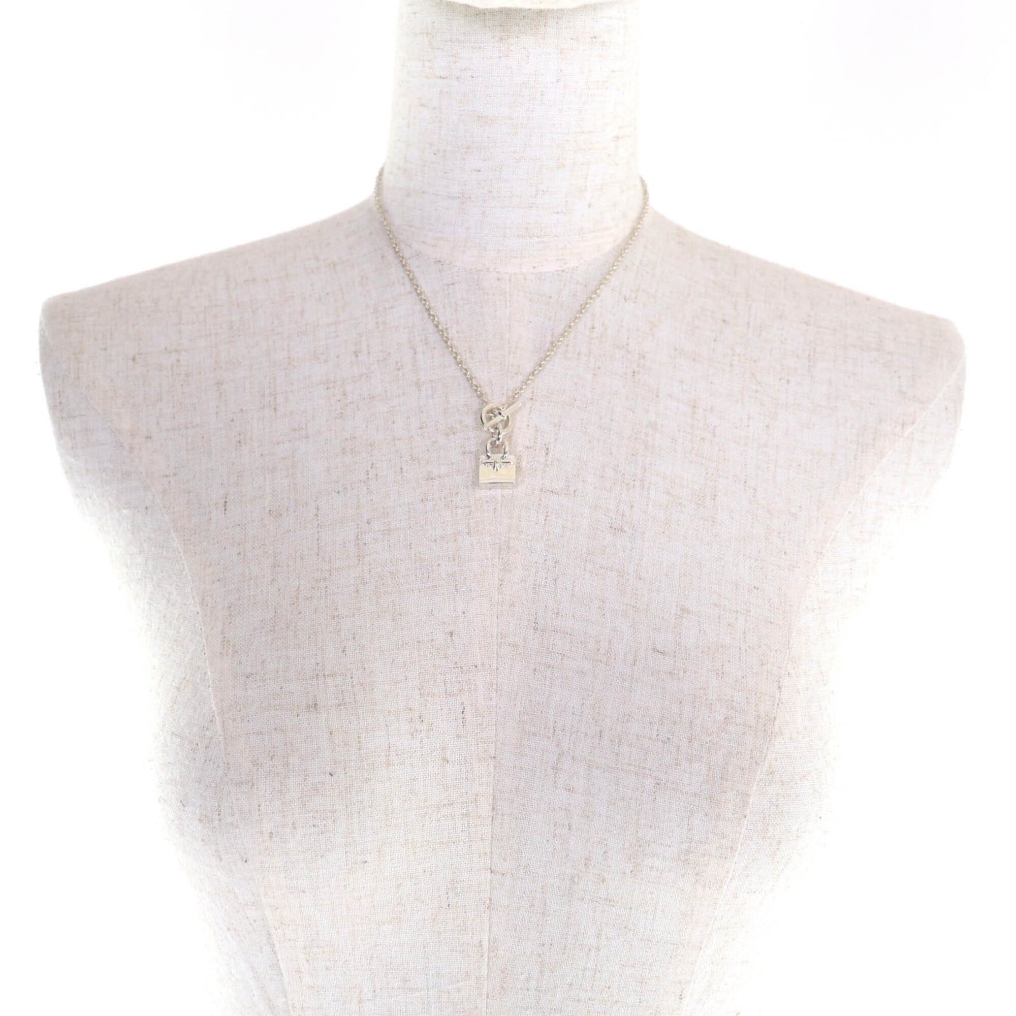 Hermes HERMES 925 Amulette Birkin Necklace Pendant Accessory, Silver, Made in Italy, Weight 10.83g, Women's Size ONE SIZE - 3 Thumbnail