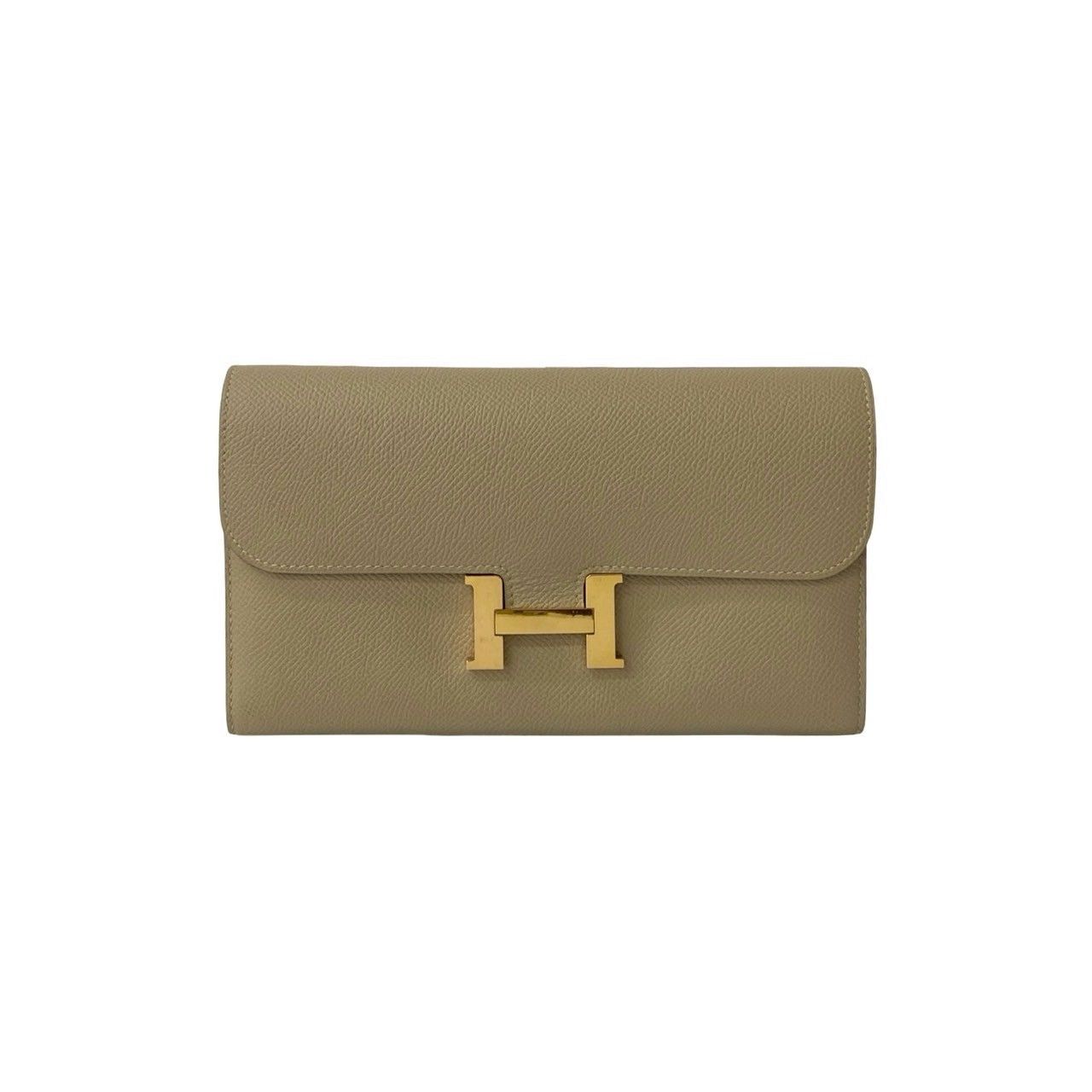 Hermes Hermes Hermes Constance Long Vaux Epsom Wallet Leather Long Wallet X DUTY FREE for USA Size ONE SIZE - 2 Thumbnail