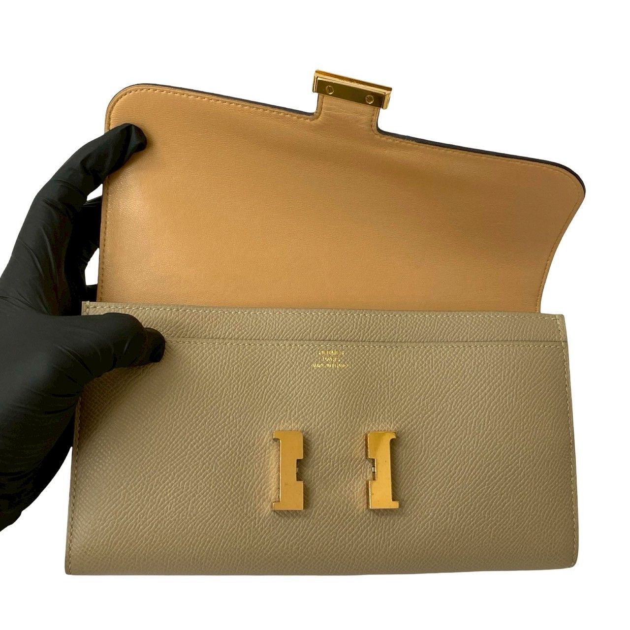 Hermes Hermes Hermes Constance Long Vaux Epsom Wallet Leather Long Wallet X DUTY FREE for USA Size ONE SIZE - 8 Thumbnail