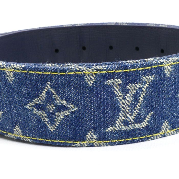 Louis Vuitton Louis Vuitton Louis Vuitton LV Heart Belt Textile Belt M0465 DUTY FREE for USA Size ONE SIZE - 3 Thumbnail