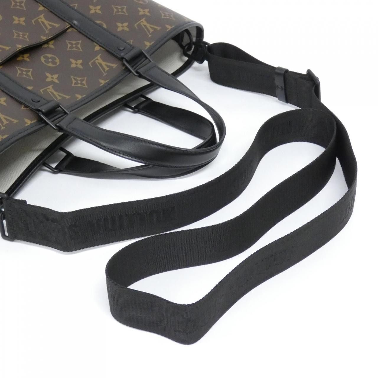 Louis Vuitton Louis Vuitton Louis Vuitton Monogram Macassar Weekend Tote Bag Textile Tote Bag M45734 DUTY FREE for USA Size ONE SIZE - 5 Thumbnail