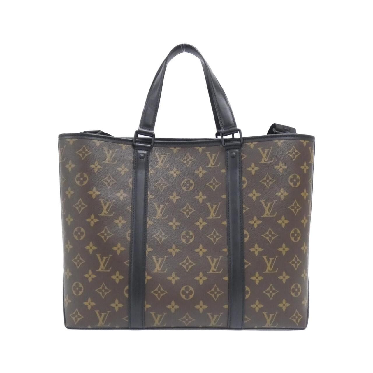 Louis Vuitton Louis Vuitton Louis Vuitton Monogram Macassar Weekend Tote Bag Textile Tote Bag M45734 DUTY FREE for USA Size ONE SIZE - 2 Thumbnail