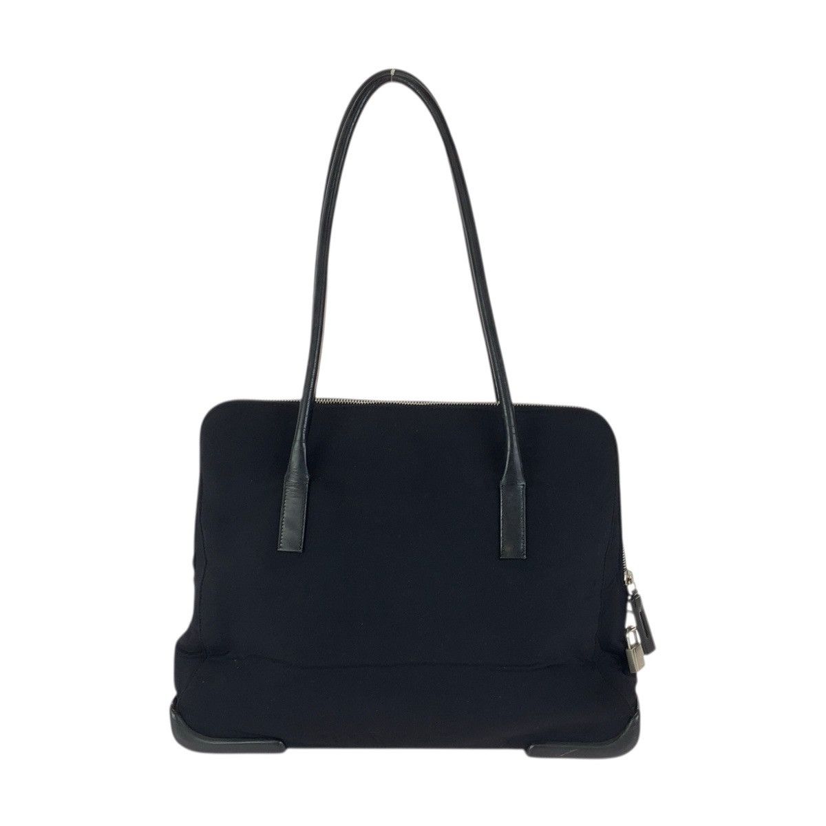 Prada Prada Prada Leather 2way Tote Bag Plastic / Synthetic Tote Bag DUTY FREE for USA Size ONE SIZE - 2 Thumbnail