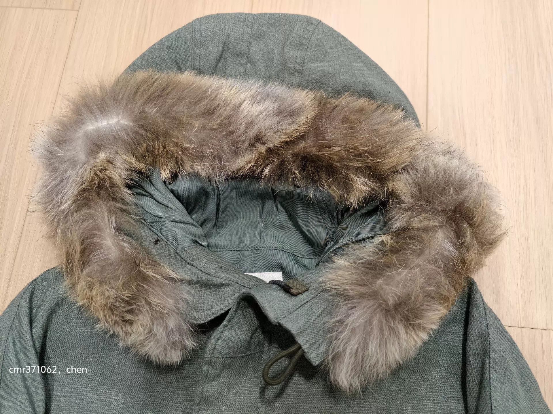 Visvim Green Parka with Fur Trim Hood - Size M Size US M / EU 48-50 / 2 - 3 Thumbnail
