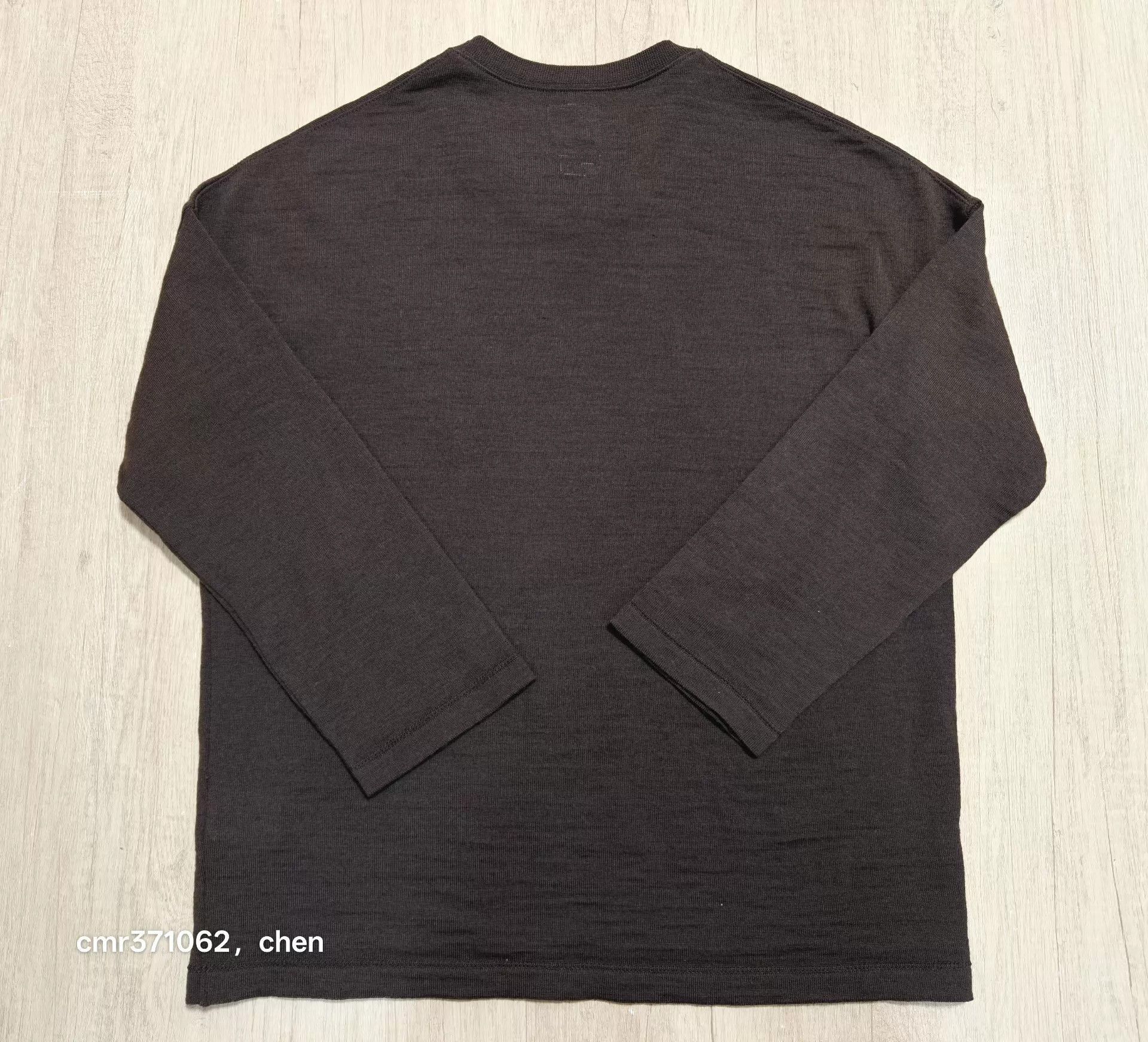 Visvim Black Long Sleeve Shirt with Lightning Bolt Patch Size US XL / EU 56 / 4 - 5 Thumbnail