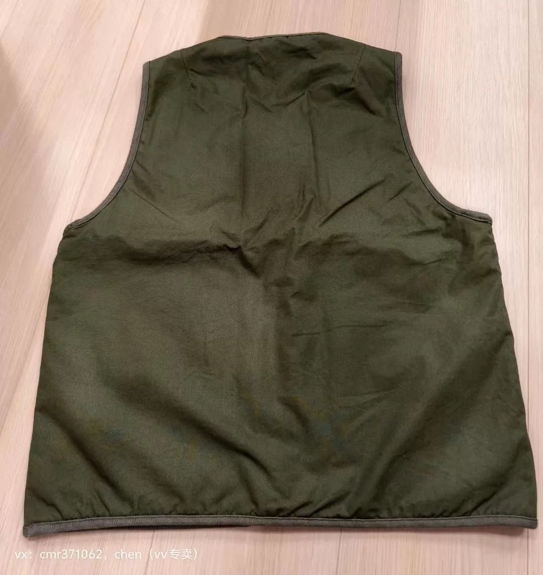 Visvim Green Zip-Front Vest with Pockets, Size M Size US M / EU 48-50 / 2 - 3 Thumbnail