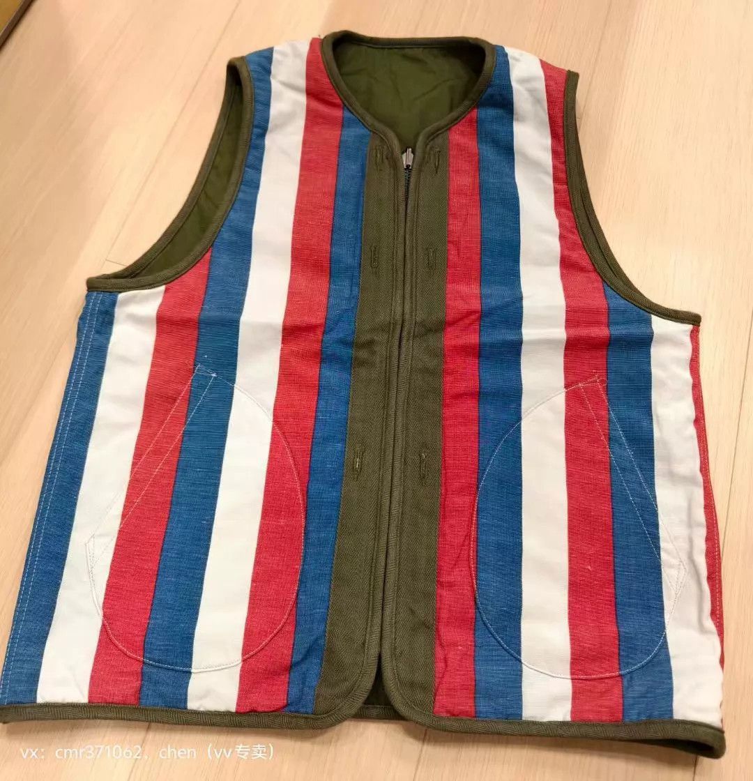 Visvim Green Zip-Front Vest with Pockets, Size M Size US M / EU 48-50 / 2 - 6 Thumbnail