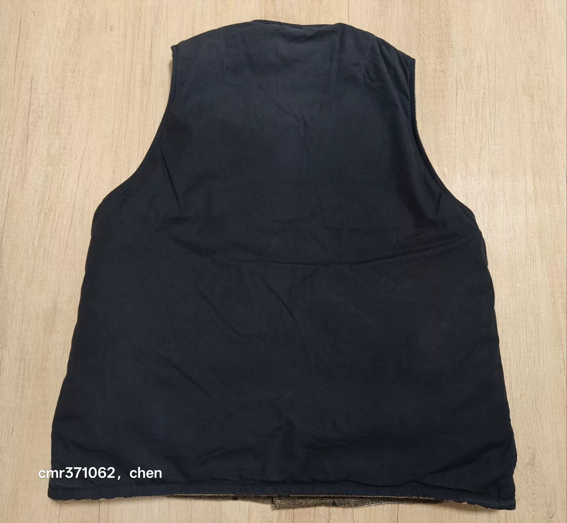 Visvim Black Patterned Sleeveless Vest Size M Size US M / EU 48-50 / 2 - 6 Thumbnail