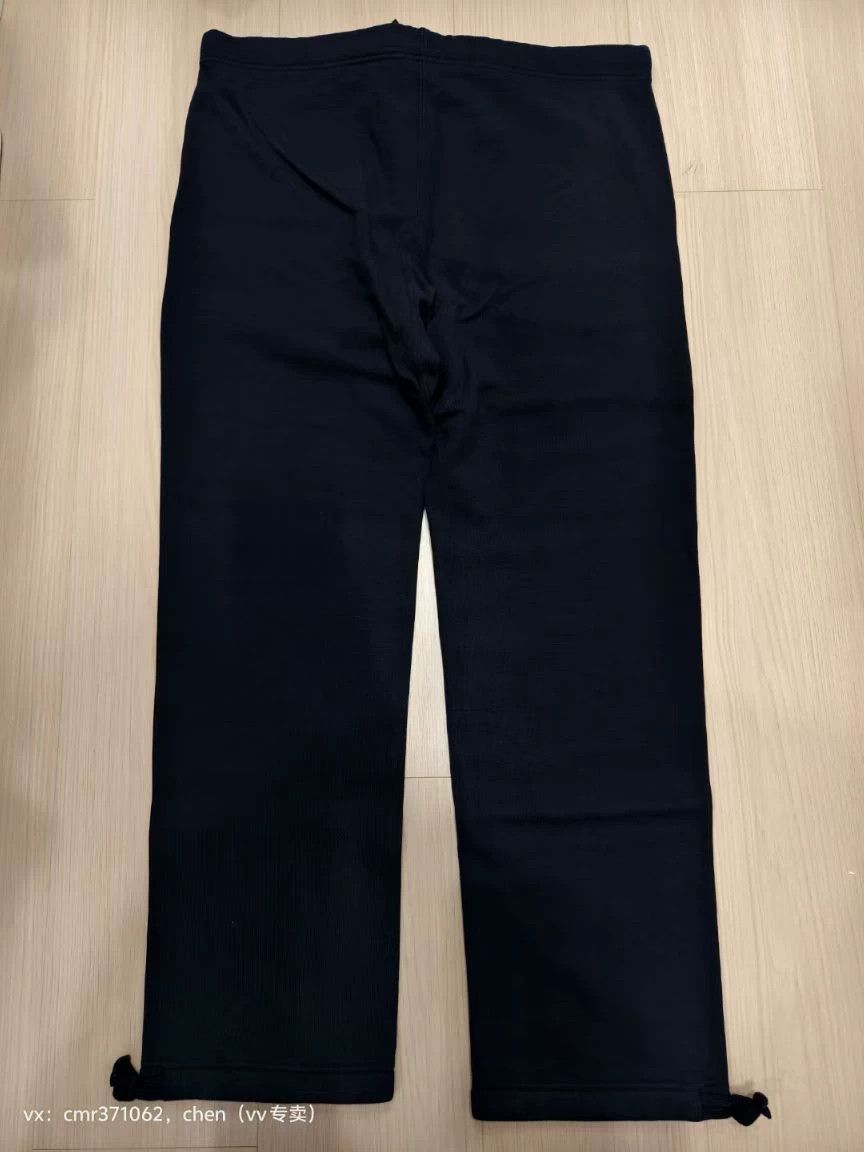 Visvim Black Casual Pants with Drawstring Waist - Size 32 Size US 32 / EU 48 - 3 Thumbnail