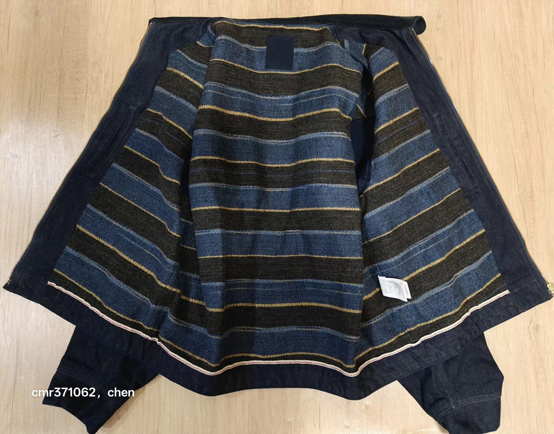 Visvim Denim Jacket with Corduroy Collar Size US XL / EU 56 / 4 - 6 Thumbnail