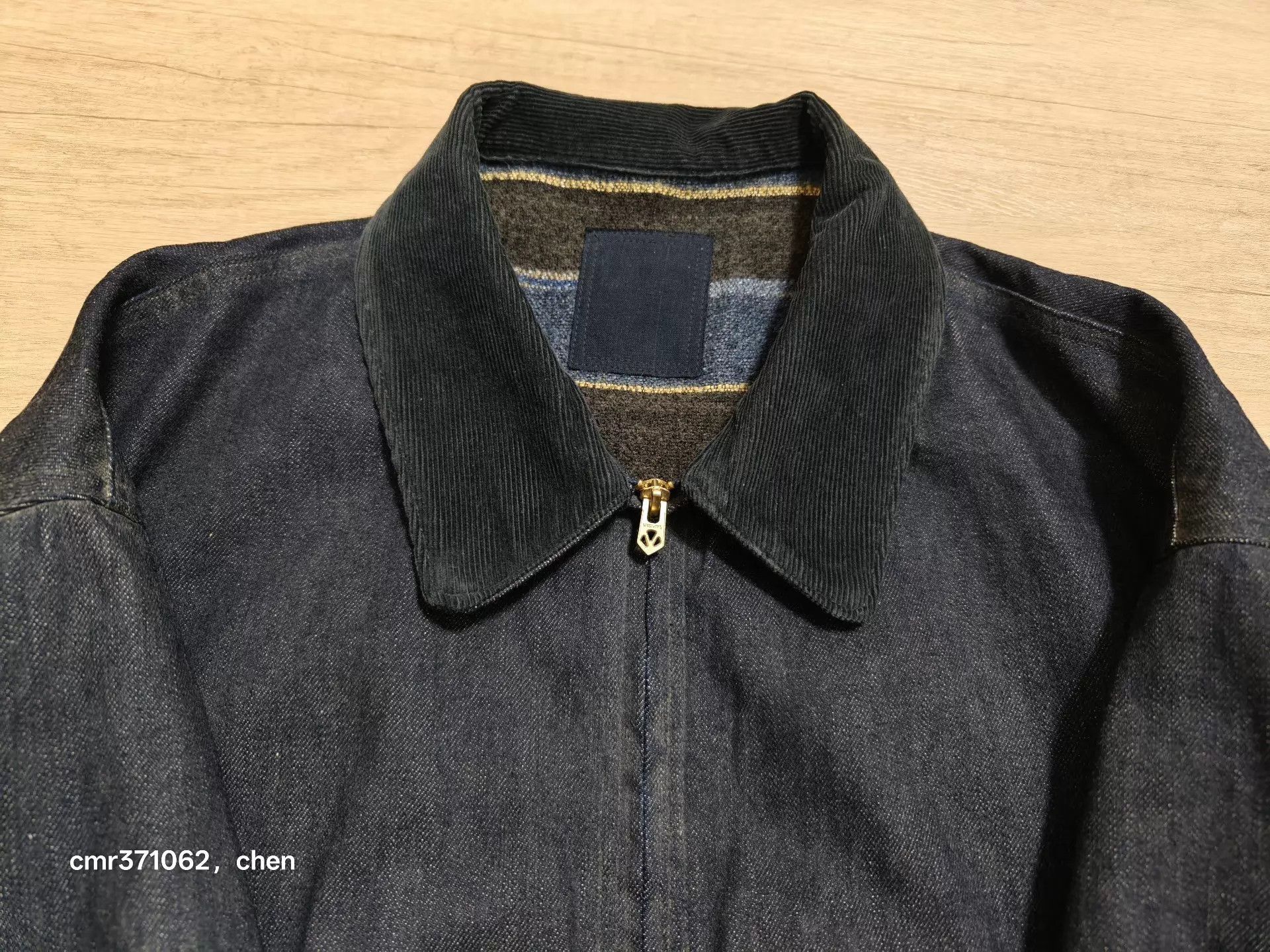 Visvim Denim Jacket with Corduroy Collar Size US XL / EU 56 / 4 - 2 Thumbnail