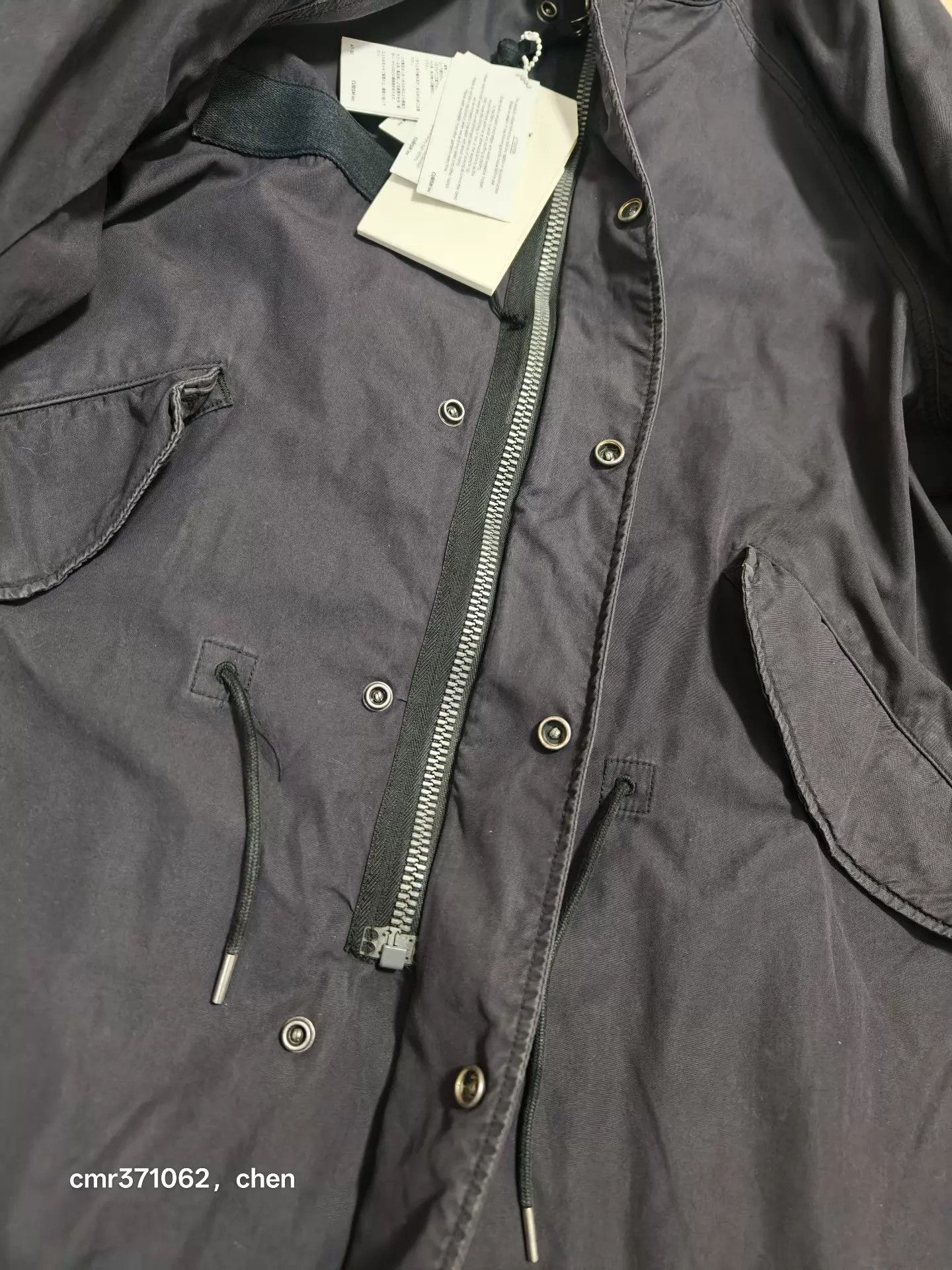 Visvim Black Lightweight Jacket with Decorative Sleeves Size US M / EU 48-50 / 2 - 3 Thumbnail