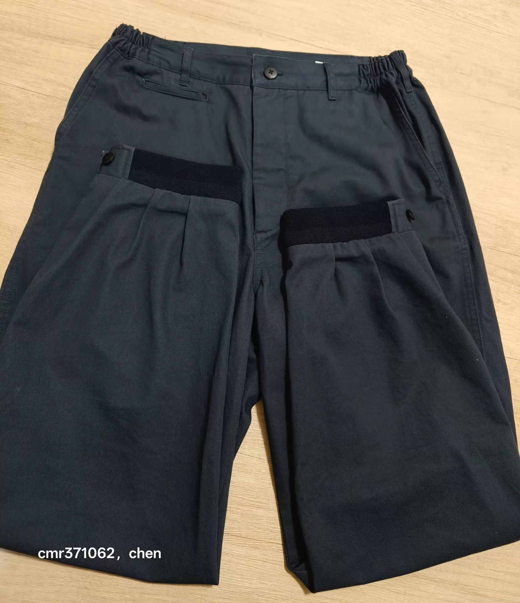 Visvim Blue Casual Pants with Cuffed Ankles - Size 30 Size US 30 / EU 46 - 4 Thumbnail