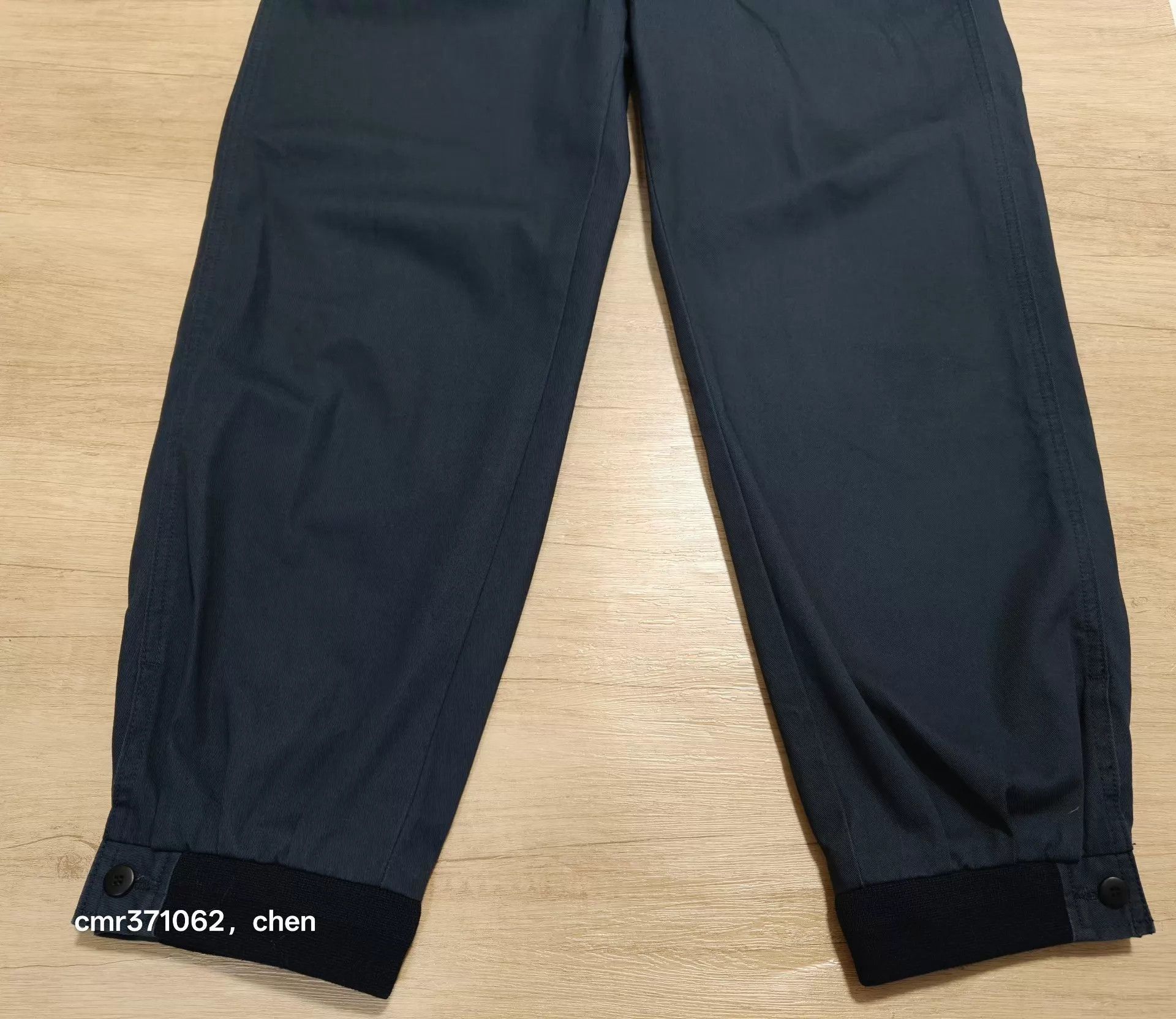 Visvim Blue Casual Pants with Cuffed Ankles - Size 30 Size US 30 / EU 46 - 3 Thumbnail