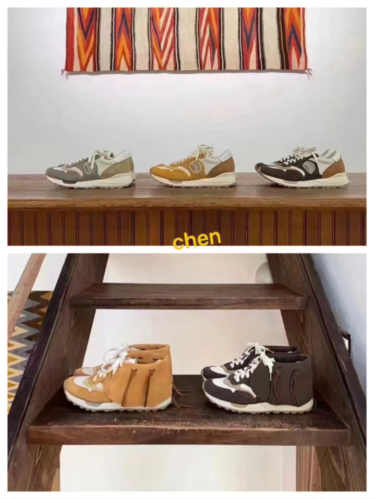 Visvim Multi Color Low Top Sneakers Size 8 Size US 8 / EU 41 - 9 Thumbnail