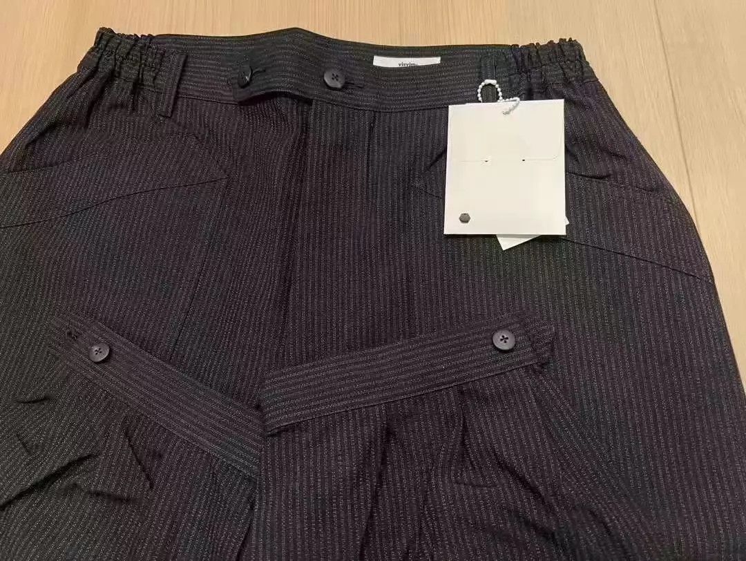 Visvim Blue Striped Casual Pants Size 34 Size US 34 / EU 50 - 3 Thumbnail