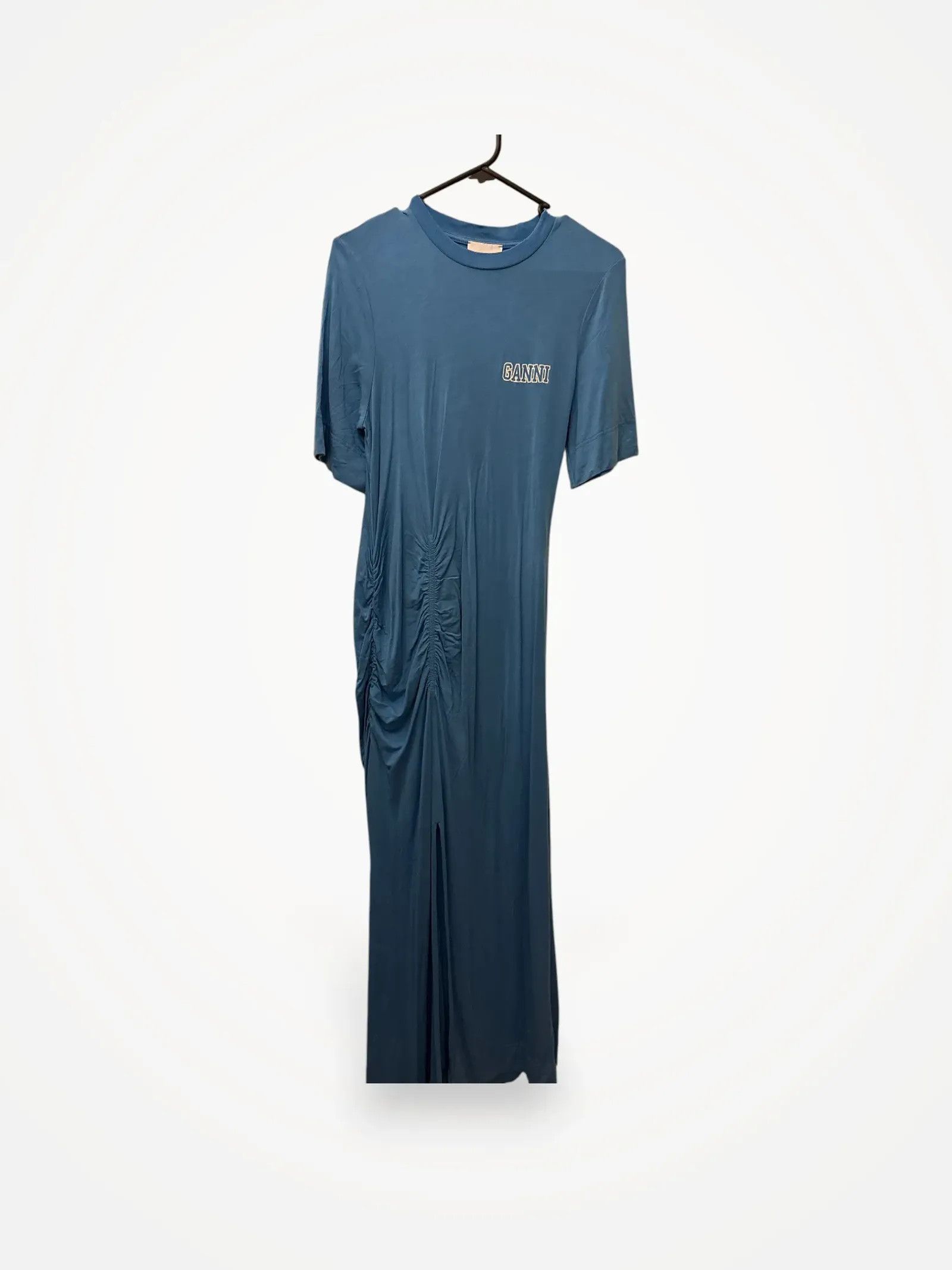 Ganni Ganni Ganni crinkle maxi Dress Size XS / US 0-2 / IT 36-38 - 2 Thumbnail