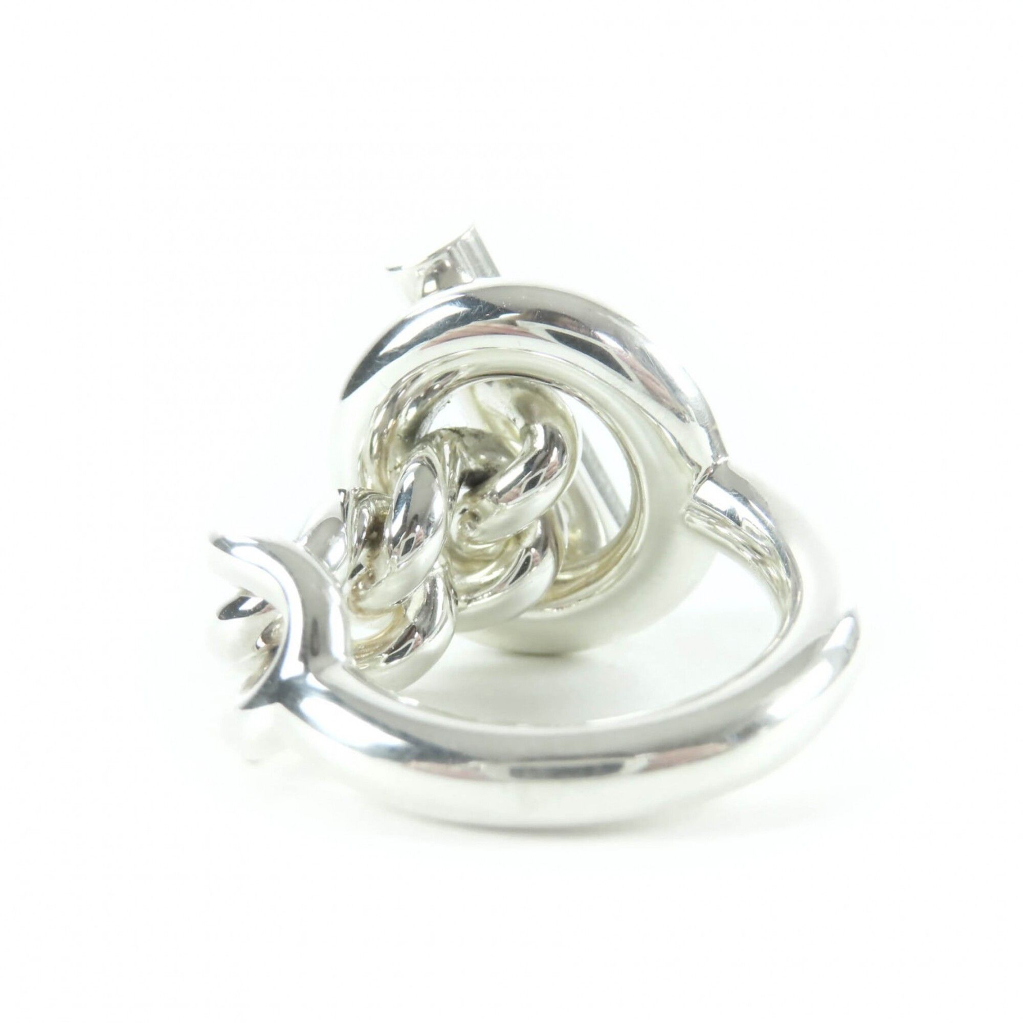 Hermes HERMES Croisette Ring, AG925, 2023 model, Silver, Size 51 (equivalent to Japanese size), with box, Made in Italy, Weight: 16.5g, Women's. Size ONE SIZE - 4 Thumbnail