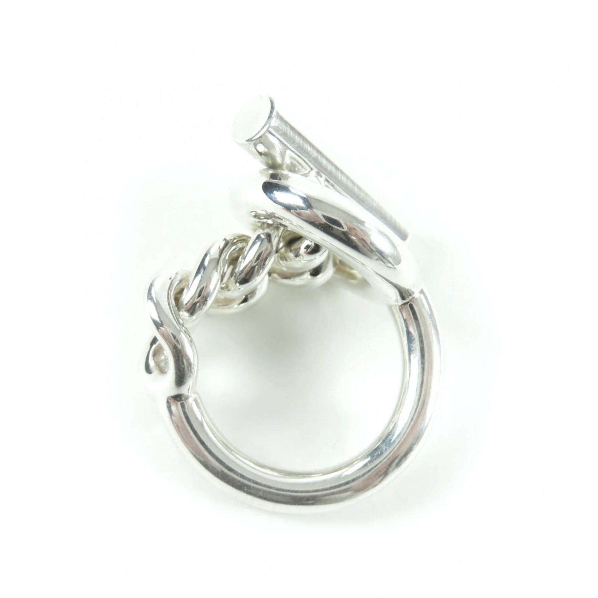 Hermes HERMES Croisette Ring, AG925, 2023 model, Silver, Size 51 (equivalent to Japanese size), with box, Made in Italy, Weight: 16.5g, Women's. Size ONE SIZE - 6 Thumbnail