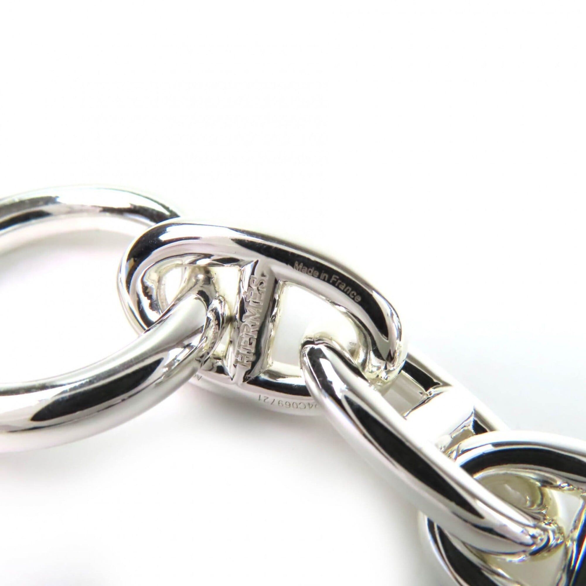Hermes HERMES Chaine d'Ancre MM 925 14-link chain bracelet, 2024 model, silver, weight 50.52g, women's. Size ONE SIZE - 5 Thumbnail