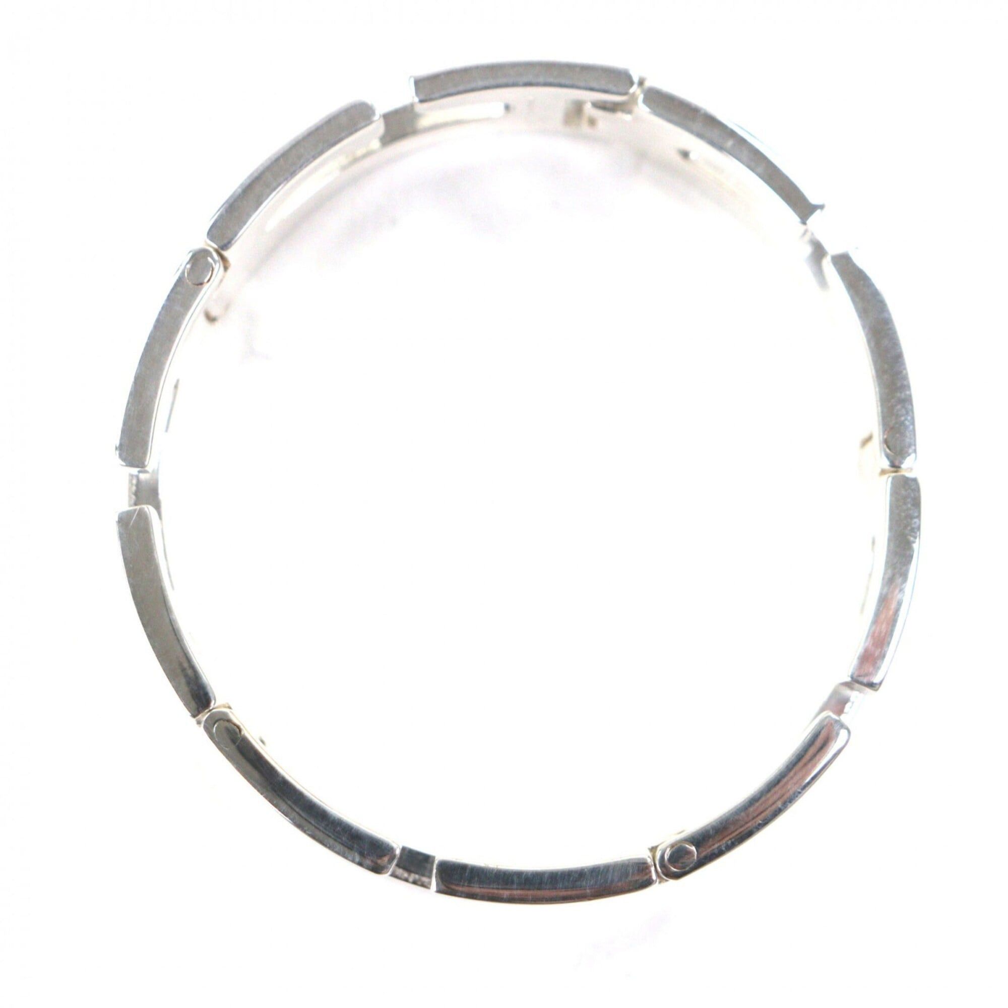 Gucci GUCCI Vintage 925 Sterling Silver Bracelet, Tom Ford Era, 1990s-2000s, Small G Logo, 18cm, Made in Italy, Weight: 60.27g, Men's Size ONE SIZE - 4 Thumbnail