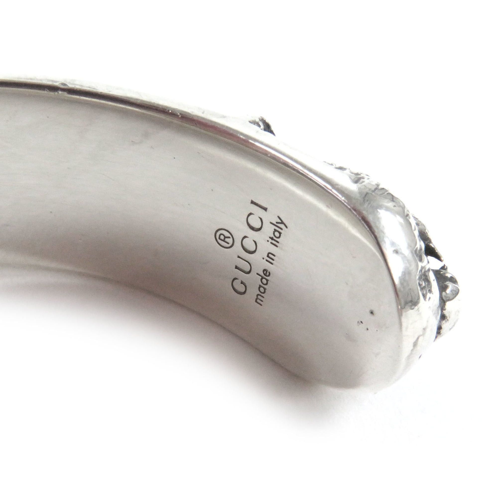 Gucci GUCCI 524922 Cat Head AG925 Arabesque Double G Le Marche des Merveilles Bangle Bracelet Silver Turquoise Red Size 16 Comes with dust bag Made in Italy Weight 54.8g Women's Size ONE SIZE - 11 Thumbnail
