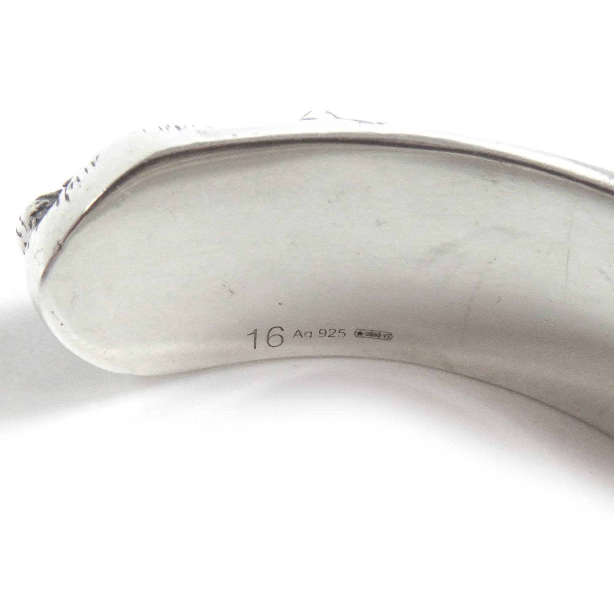 Gucci GUCCI 524922 Cat Head AG925 Arabesque Double G Le Marche des Merveilles Bangle Bracelet Silver Turquoise Red Size 16 Comes with dust bag Made in Italy Weight 54.8g Women's Size ONE SIZE - 10 Thumbnail