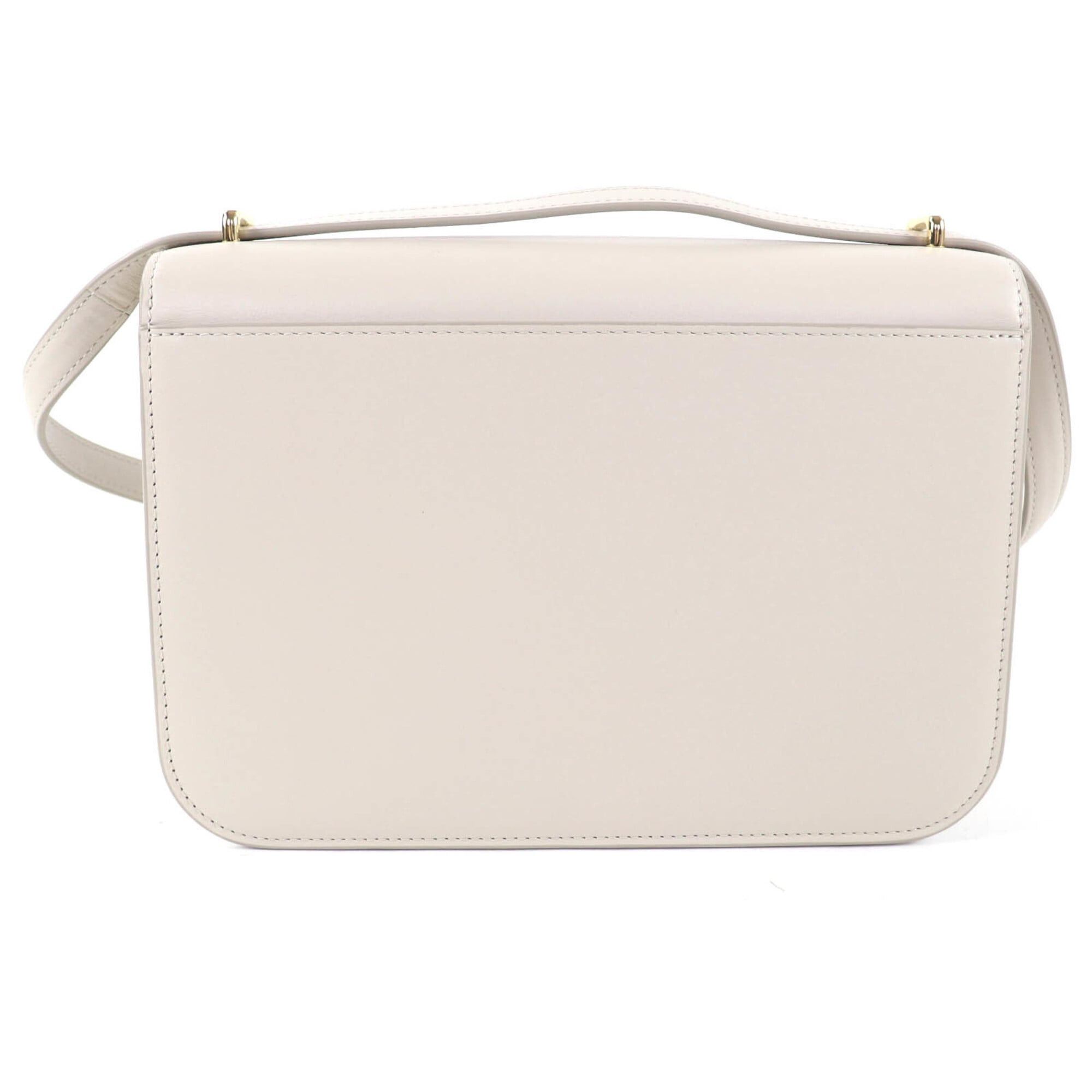 Loewe LOEWE Goya Medium Light Ghost Anagram Leather Shoulder Bag with Gold Hardware, Dust Included, Made in Spain, Women's Size ONE SIZE - 3 Thumbnail