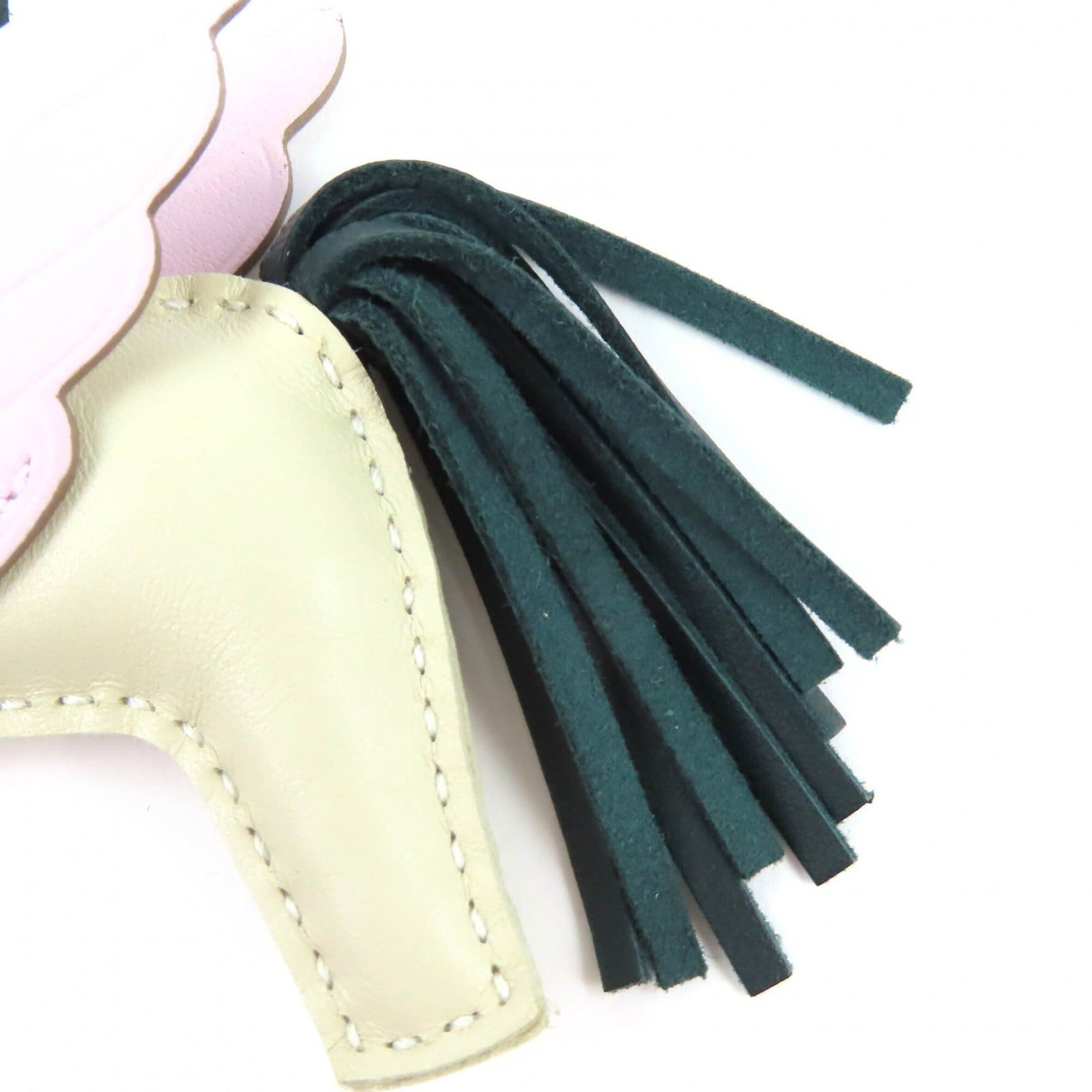 Hermes HERMES Rodeo Charm Pegasus PM Agneau Milo Swift Leather Craie Mauve Pere Vert Cypres Bag U Stamp Made in France Women's Size ONE SIZE - 5 Thumbnail