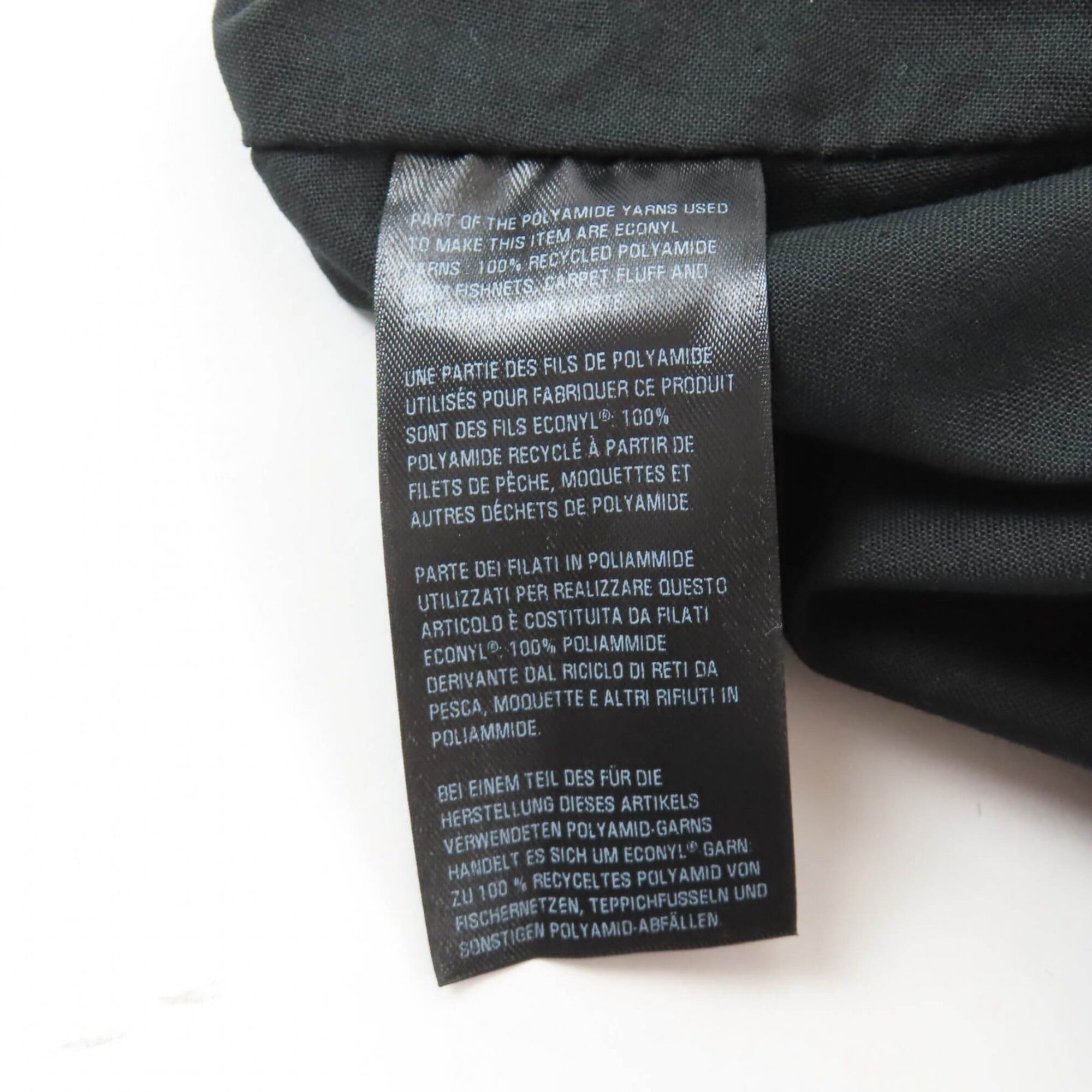Balenciaga BALENCIAGA 787574 Explorer Nylon One-Shoulder Bag with Logo, Black, Made in Italy, Women's Size ONE SIZE - 12 Thumbnail