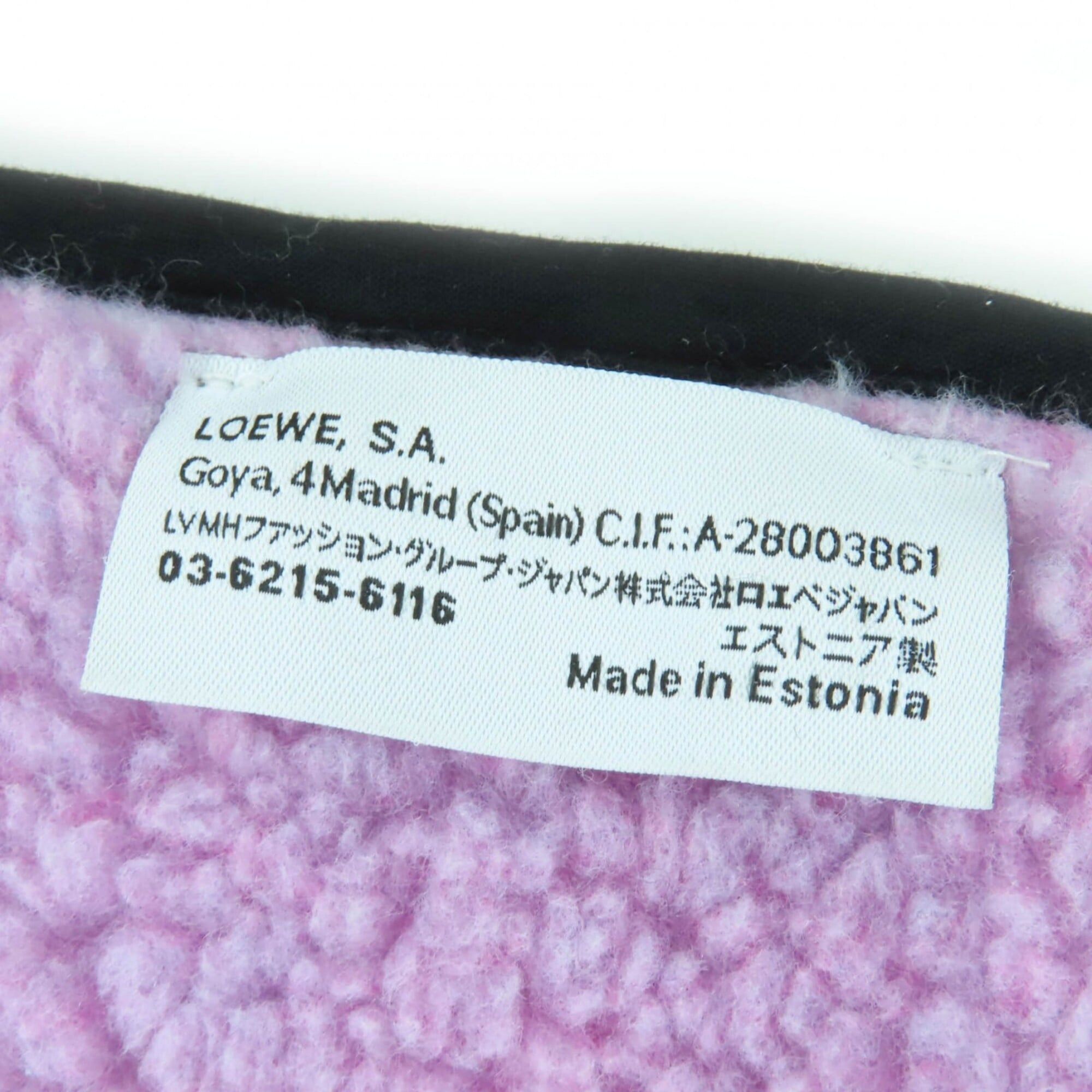 Loewe LOEWE (Loewe) Cotton Logo Large Boa Scarf Shawl Stole Multicolor Authentic Women's Size ONE SIZE - 7 Thumbnail
