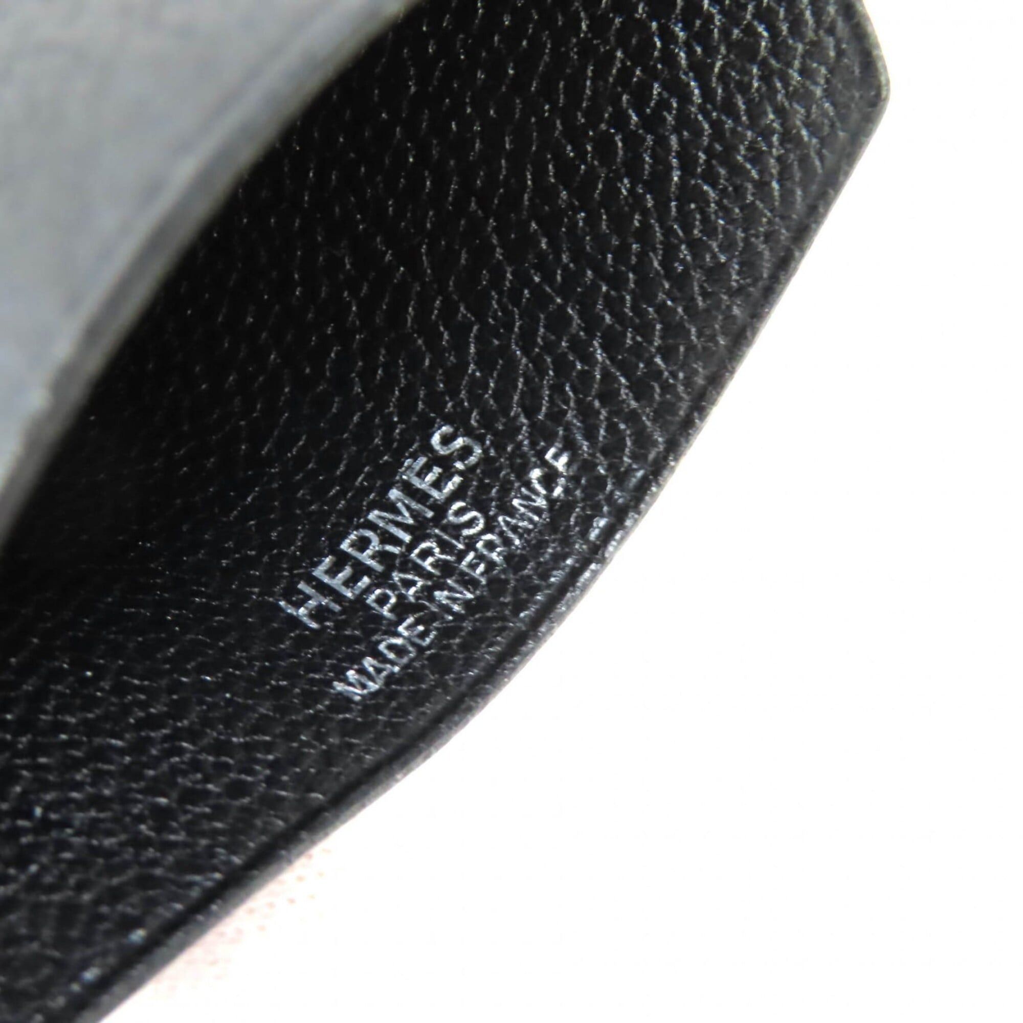 Hermes HERMES Vintage Leather Margiela Era Clochette Necklace Pendant Black □D Stamp Made in France Women's Size ONE SIZE - 6 Thumbnail