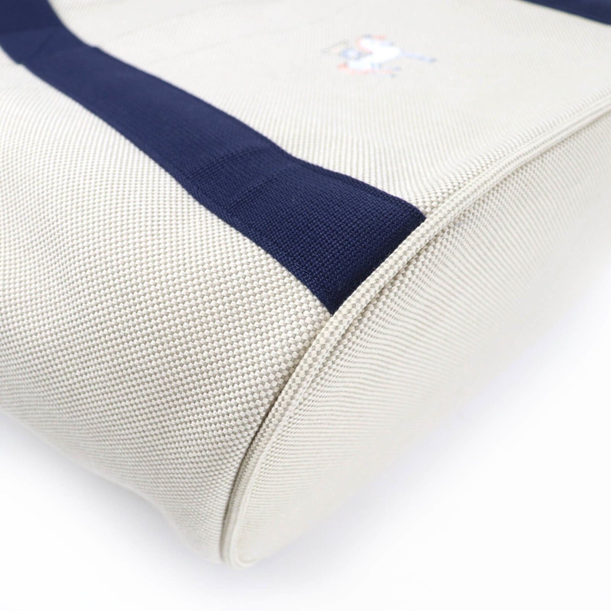 Hermes HERMES Cabriole Tote Bag, 100% Cotton, Gris Perle, Made in France, Women's. Size ONE SIZE - 6 Thumbnail