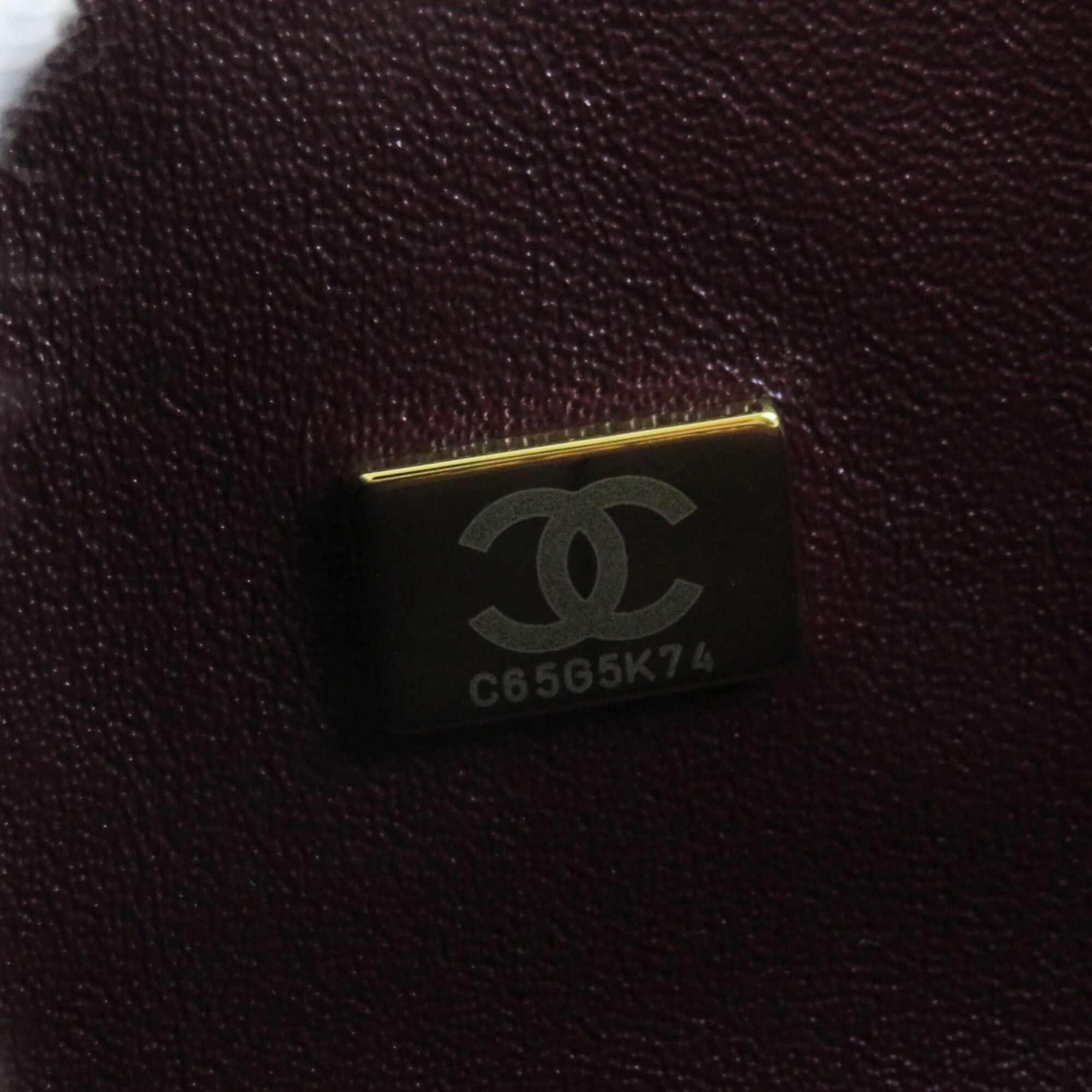 Chanel CHANEL A01112 Matelassé 25 Lambskin Shoulder Bag, Random Serial Number, Double Flap, Chain, Black with Gold Hardware, Comes Box and Dust Made in France, Women's. Size ONE SIZE - 15 Thumbnail