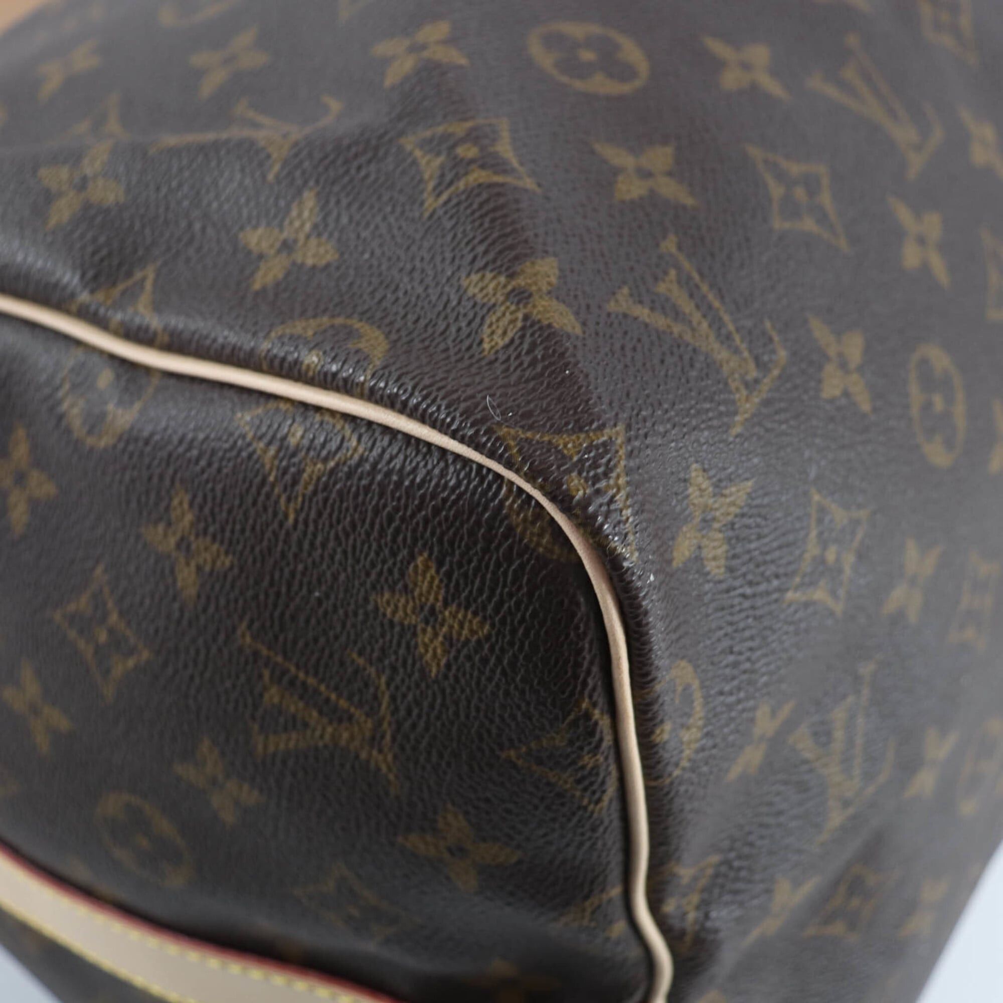 Louis Vuitton LOUIS VUITTON M41414 Keepall Bandoulière 55 Monogram Canvas Boston Bag, Brown, Made in France, Women's Size ONE SIZE - 6 Thumbnail