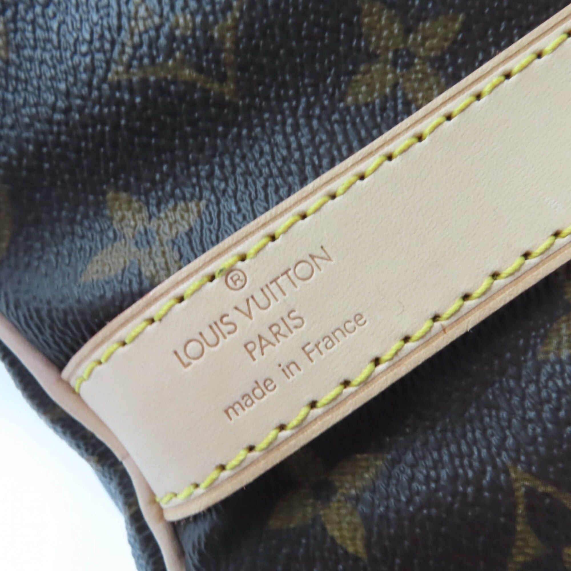 Louis Vuitton LOUIS VUITTON M41414 Keepall Bandoulière 55 Monogram Canvas Boston Bag, Brown, Made in France, Women's Size ONE SIZE - 12 Thumbnail