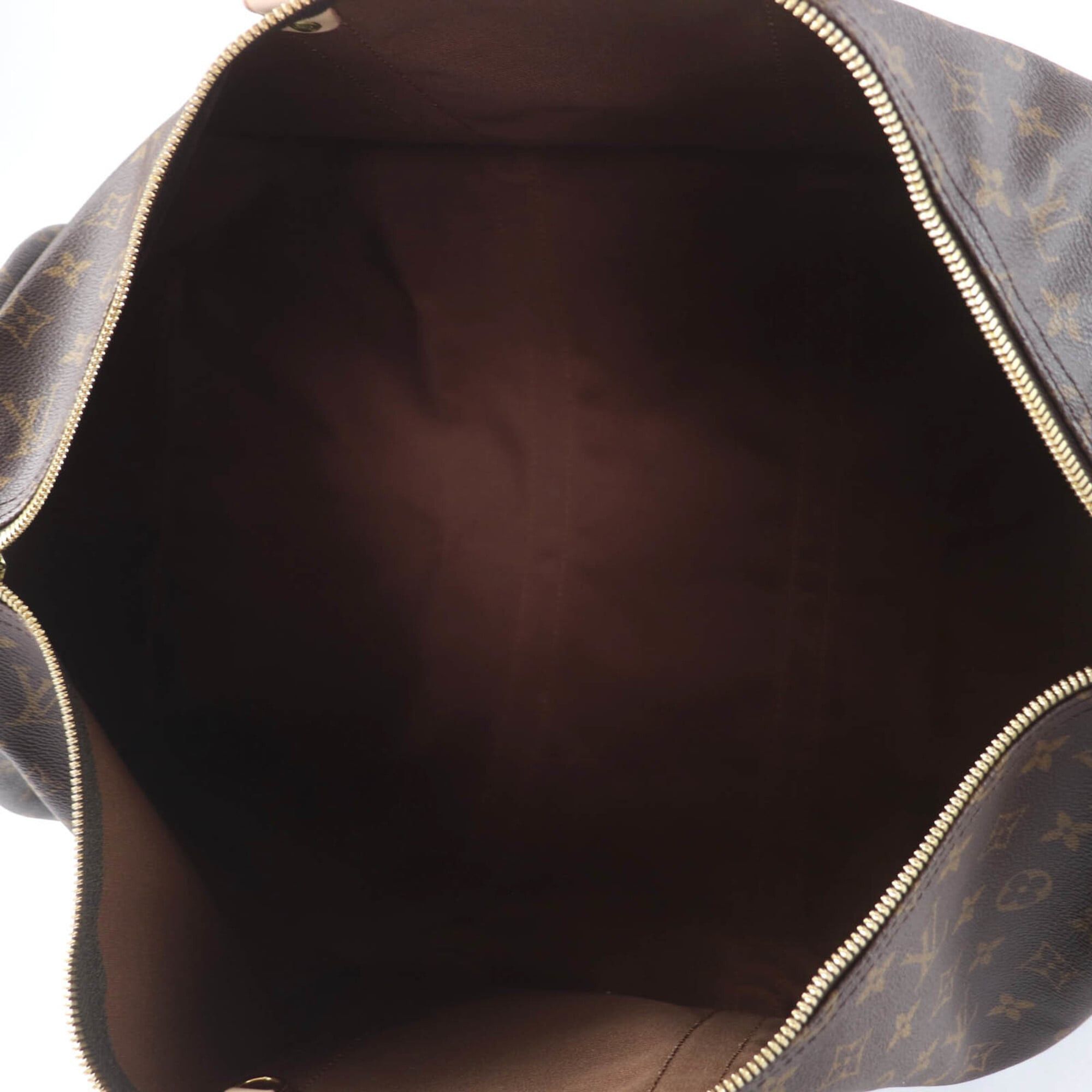 Louis Vuitton LOUIS VUITTON M41414 Keepall Bandoulière 55 Monogram Canvas Boston Bag, Brown, Made in France, Women's Size ONE SIZE - 8 Thumbnail