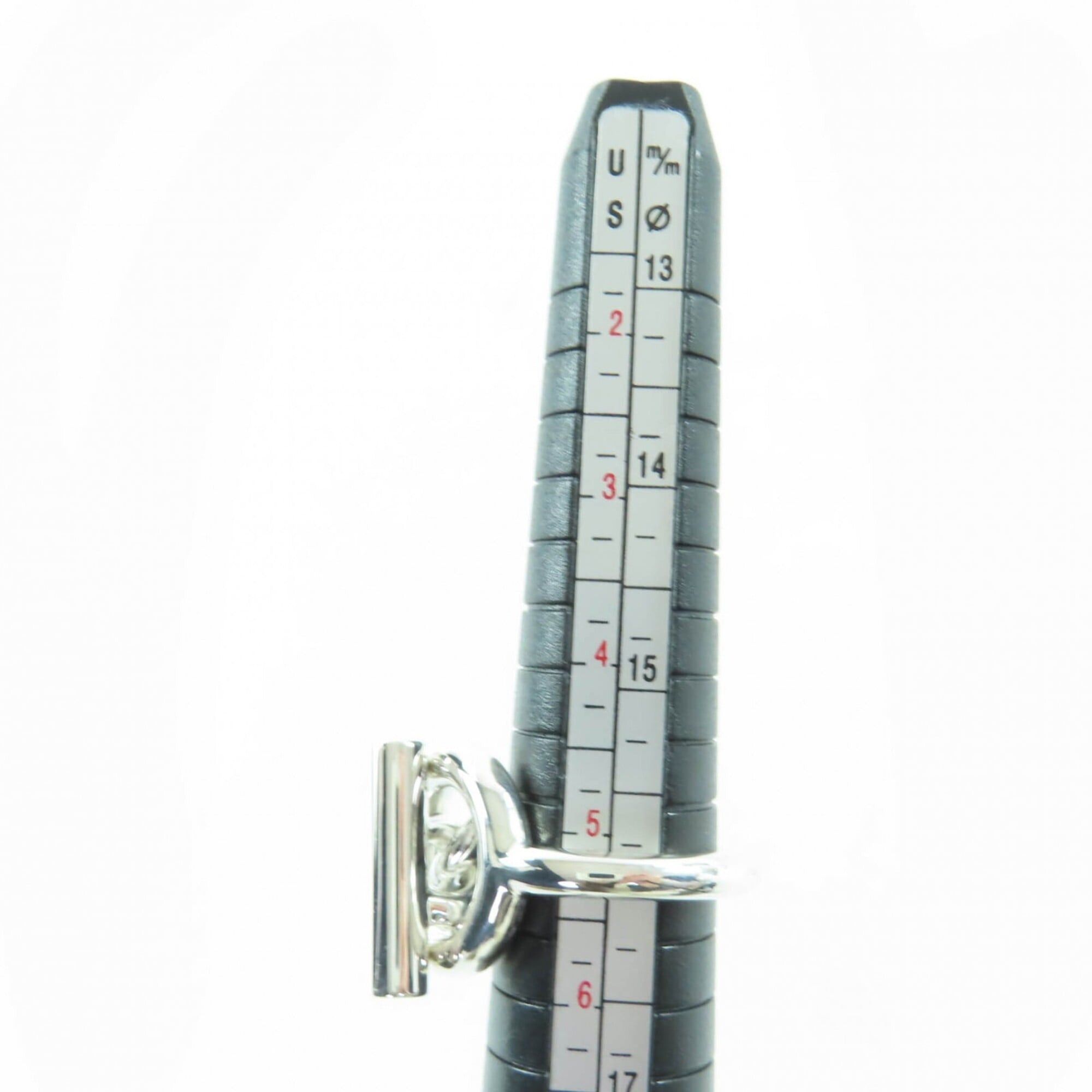Hermes HERMES Croisette GM AG925 Ring, Silver, Size 51 (approximately equivalent to Japanese size), Weight: 14.6g, Women's. Size ONE SIZE - 9 Thumbnail