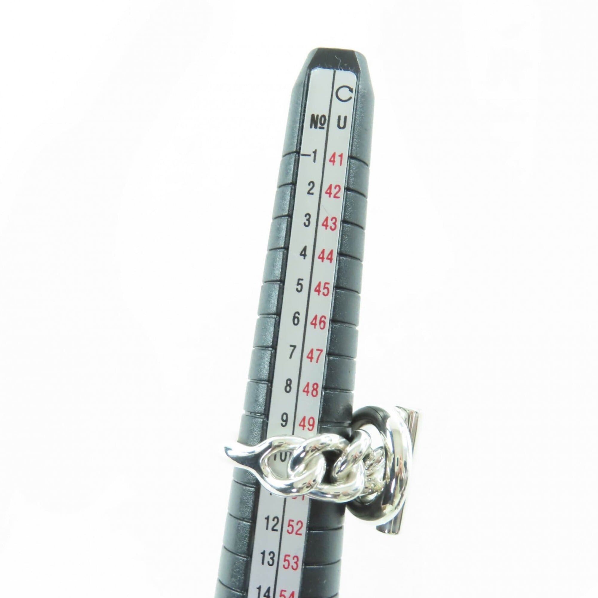 Hermes HERMES Croisette GM AG925 Ring, Silver, Size 51 (approximately equivalent to Japanese size), Weight: 14.6g, Women's. Size ONE SIZE - 8 Thumbnail