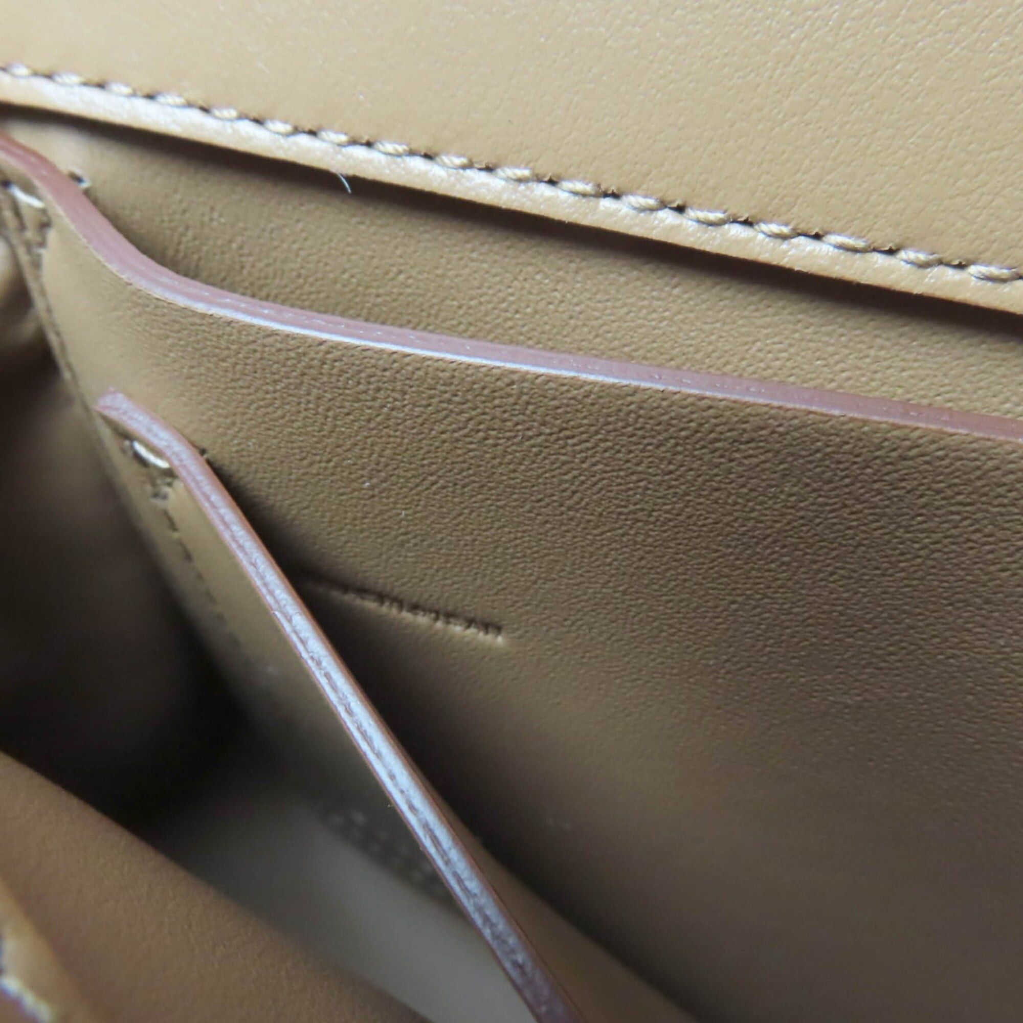 Burberry BURBERRY Grace logo leather shoulder bag, brown, with dust made in Italy, women's. Size ONE SIZE - 12 Thumbnail