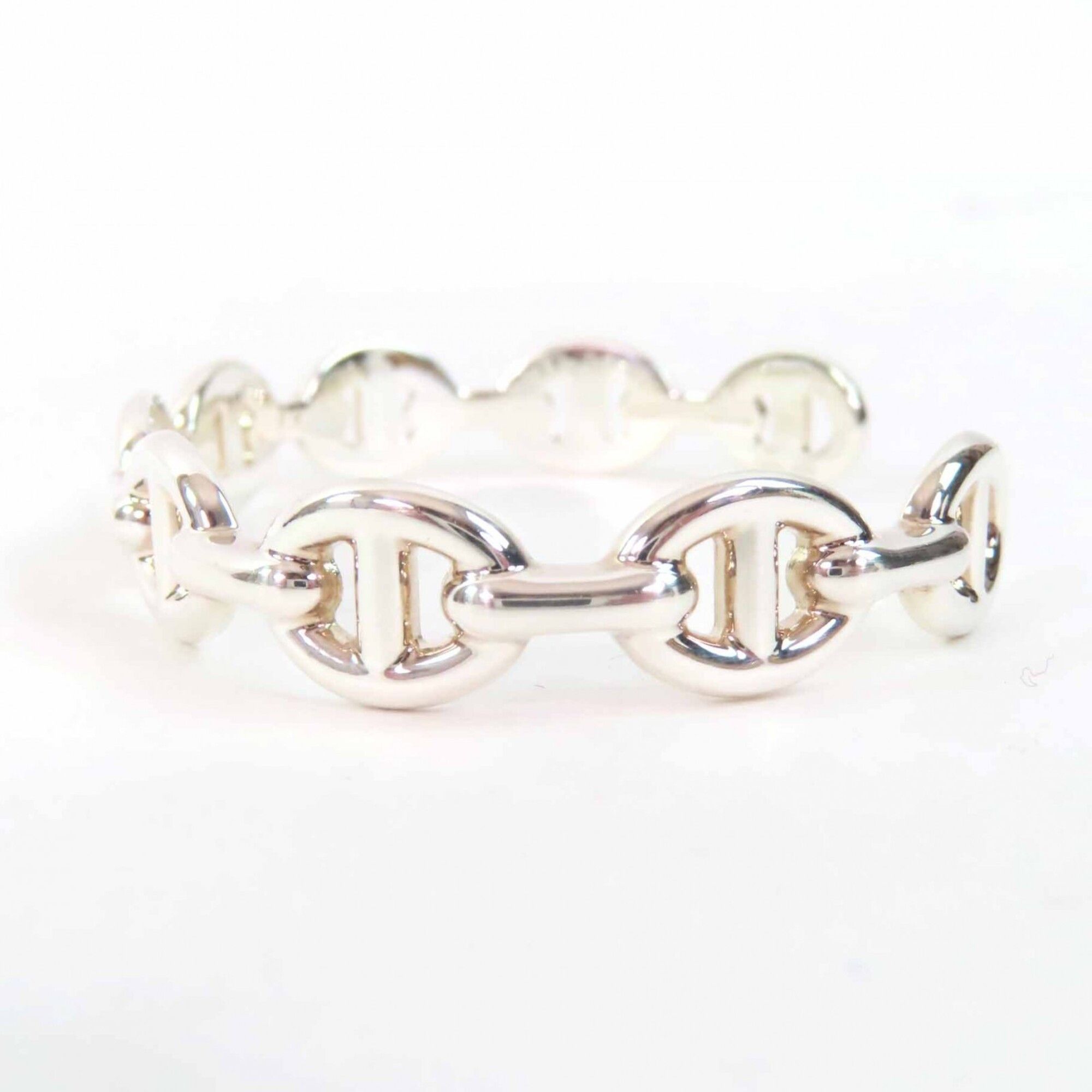 Hermes HERMES Chaine d'Ancre Enchainée Bangle Bracelet, AG925 Silver, Made in Italy, 2024 Model, Women's. Size ONE SIZE - 2 Thumbnail