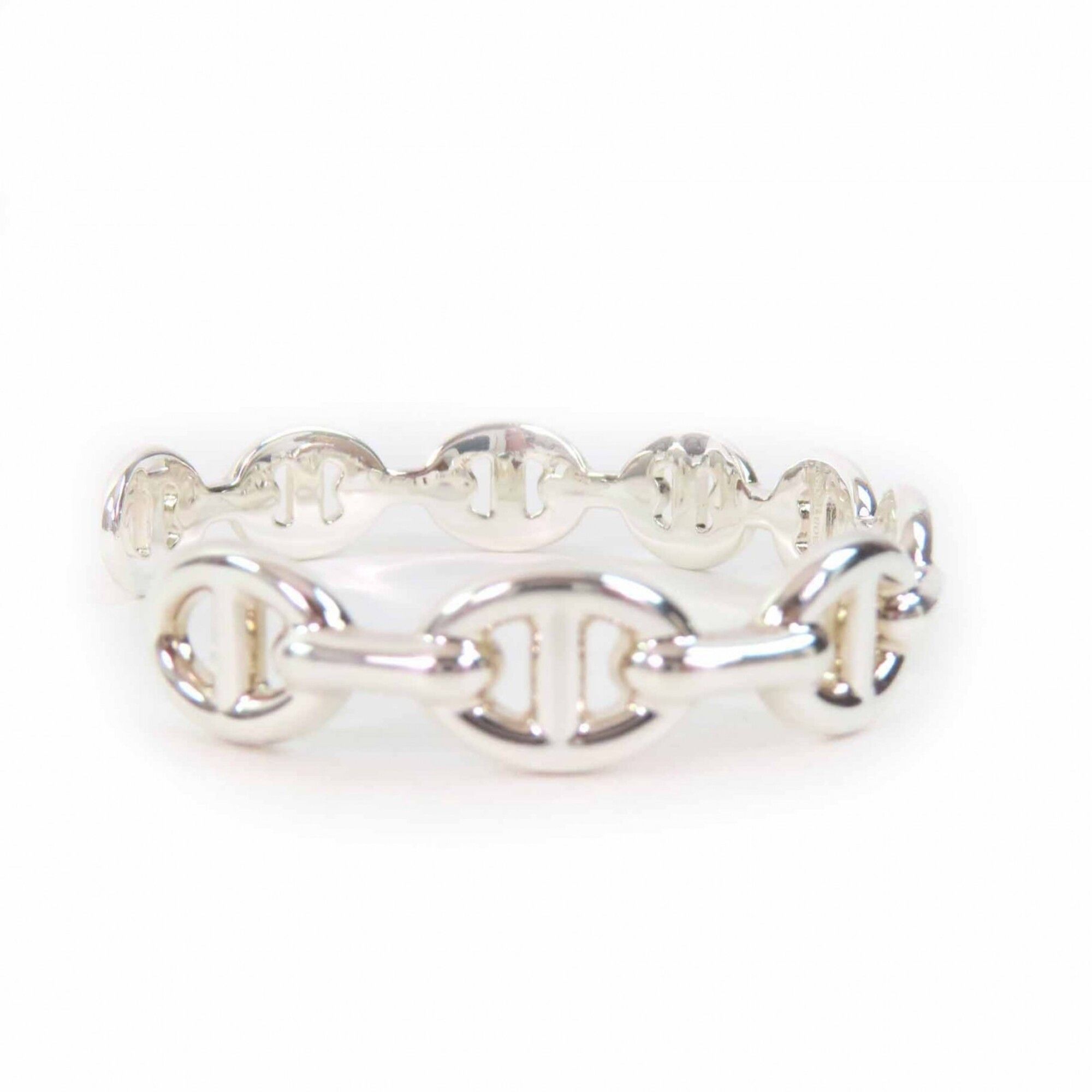 Hermes HERMES Chaine d'Ancre Enchainée Bangle Bracelet, AG925 Silver, Made in Italy, 2024 Model, Women's. Size ONE SIZE - 4 Thumbnail