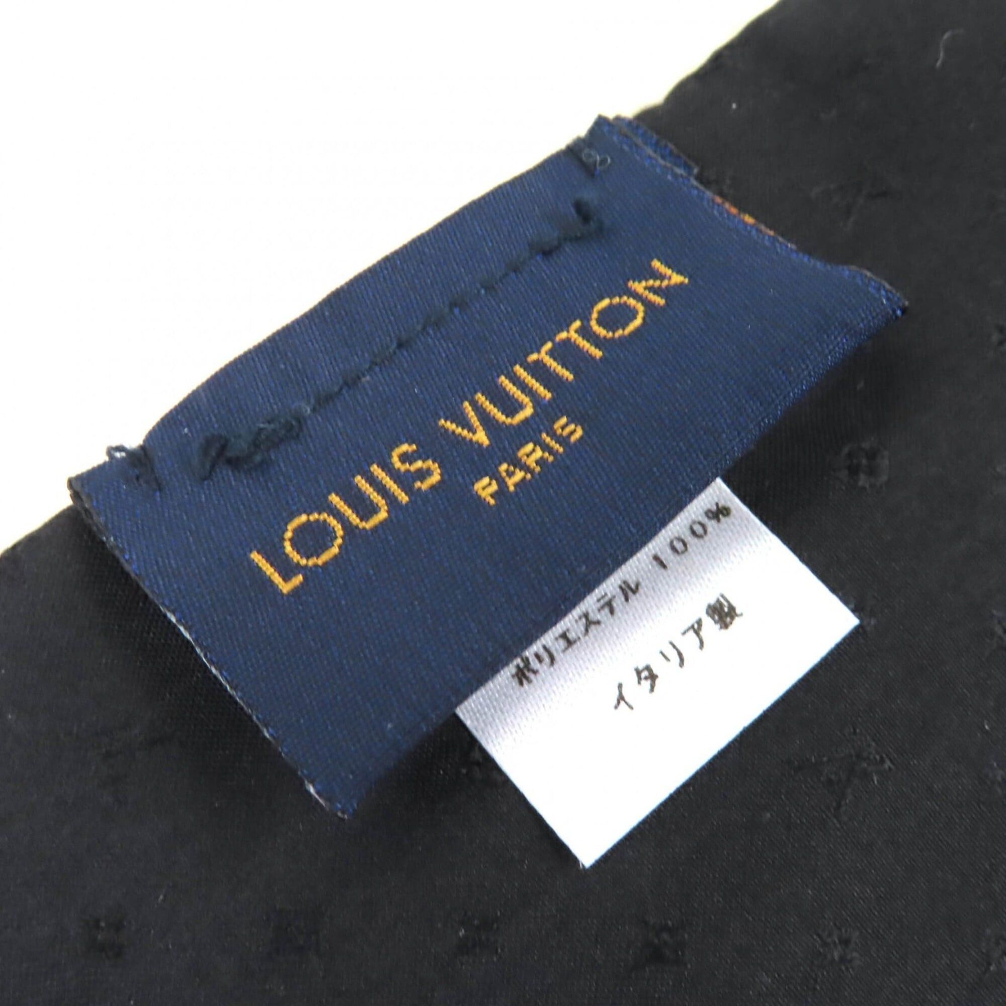 Louis Vuitton LOUIS VUITTON M77054 Echarpe Shirring LV Logo Shearling Mouton Scarf, Ivory, Made in Italy, Authentic, Women's, 2021 Model Size ONE SIZE - 6 Thumbnail