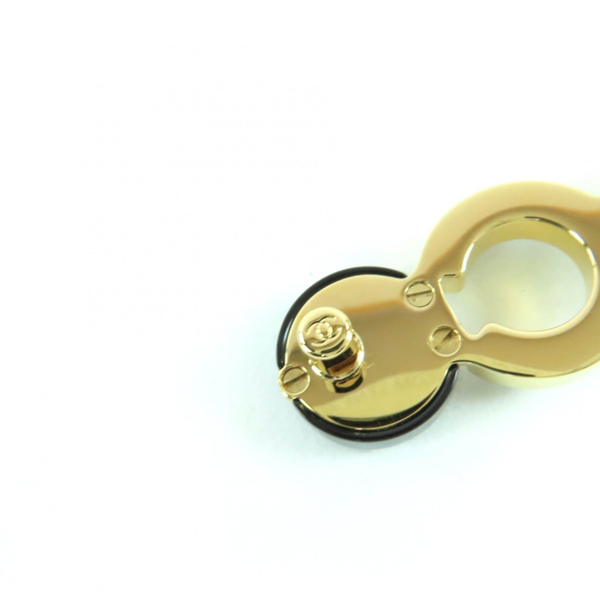 Chanel CHANEL B24B Coco Mark Brooch with Faux Pearls, Black and Gold, Box, Made in Italy, Women's. Size ONE SIZE - 8 Thumbnail