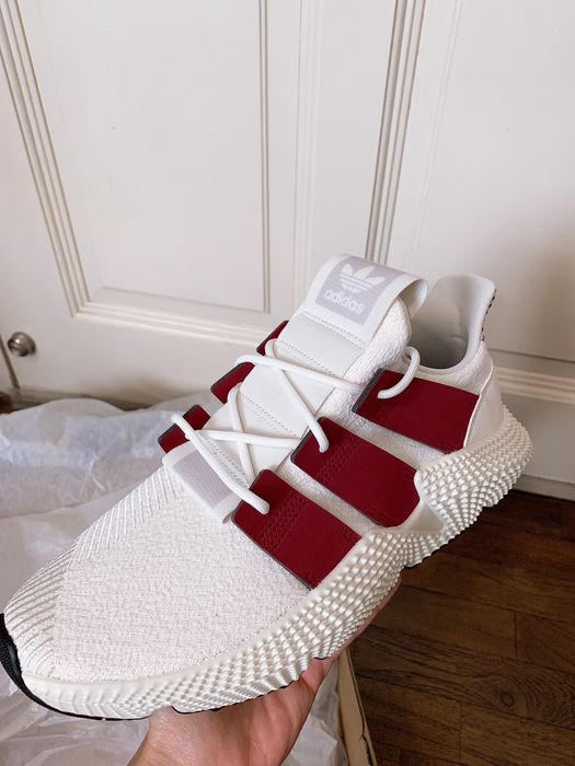 adidas prophere white red